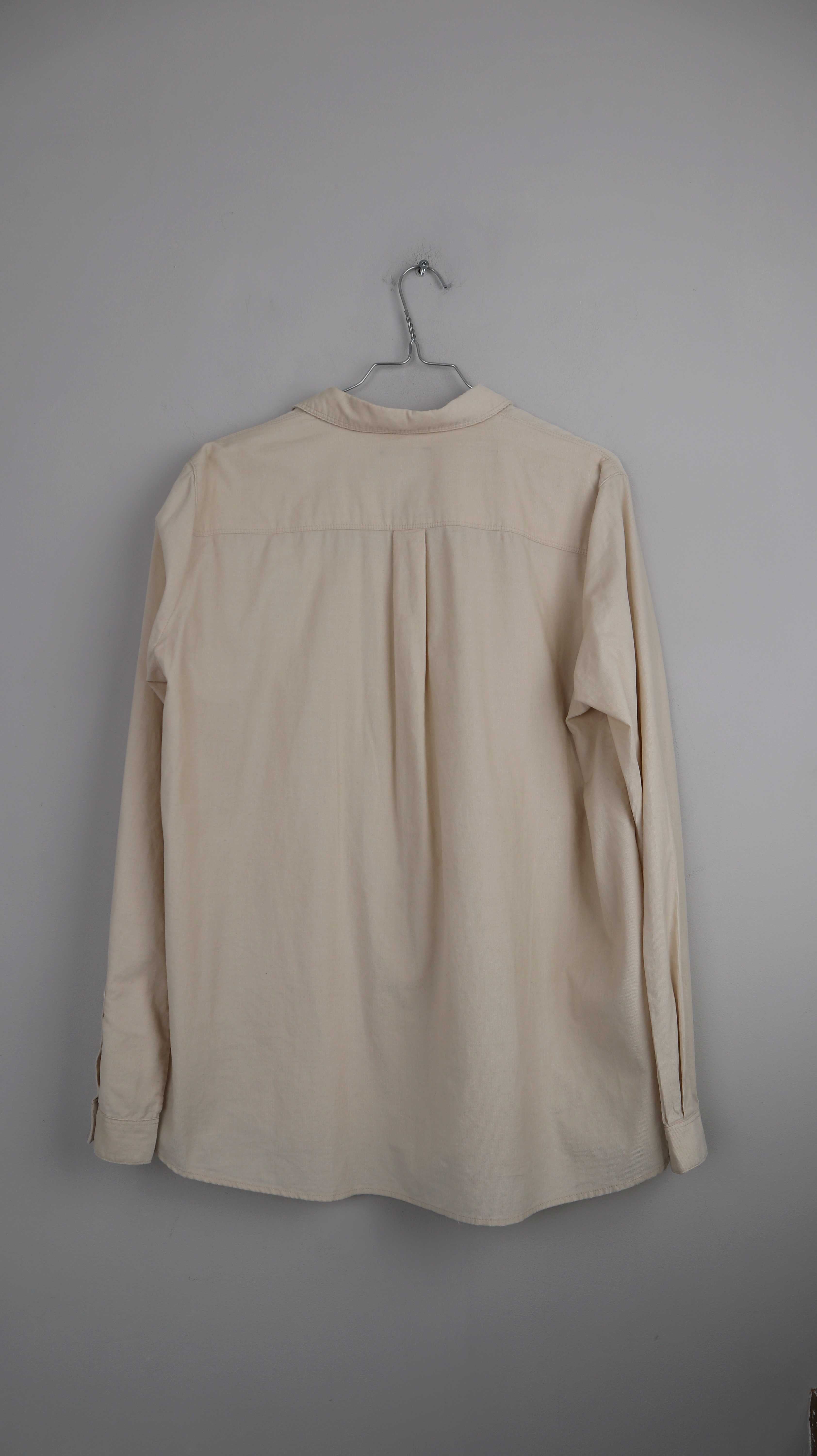 Marc O'Polo Hemd Cordhemd Beige 42 Creme Cordhemd langärmlig