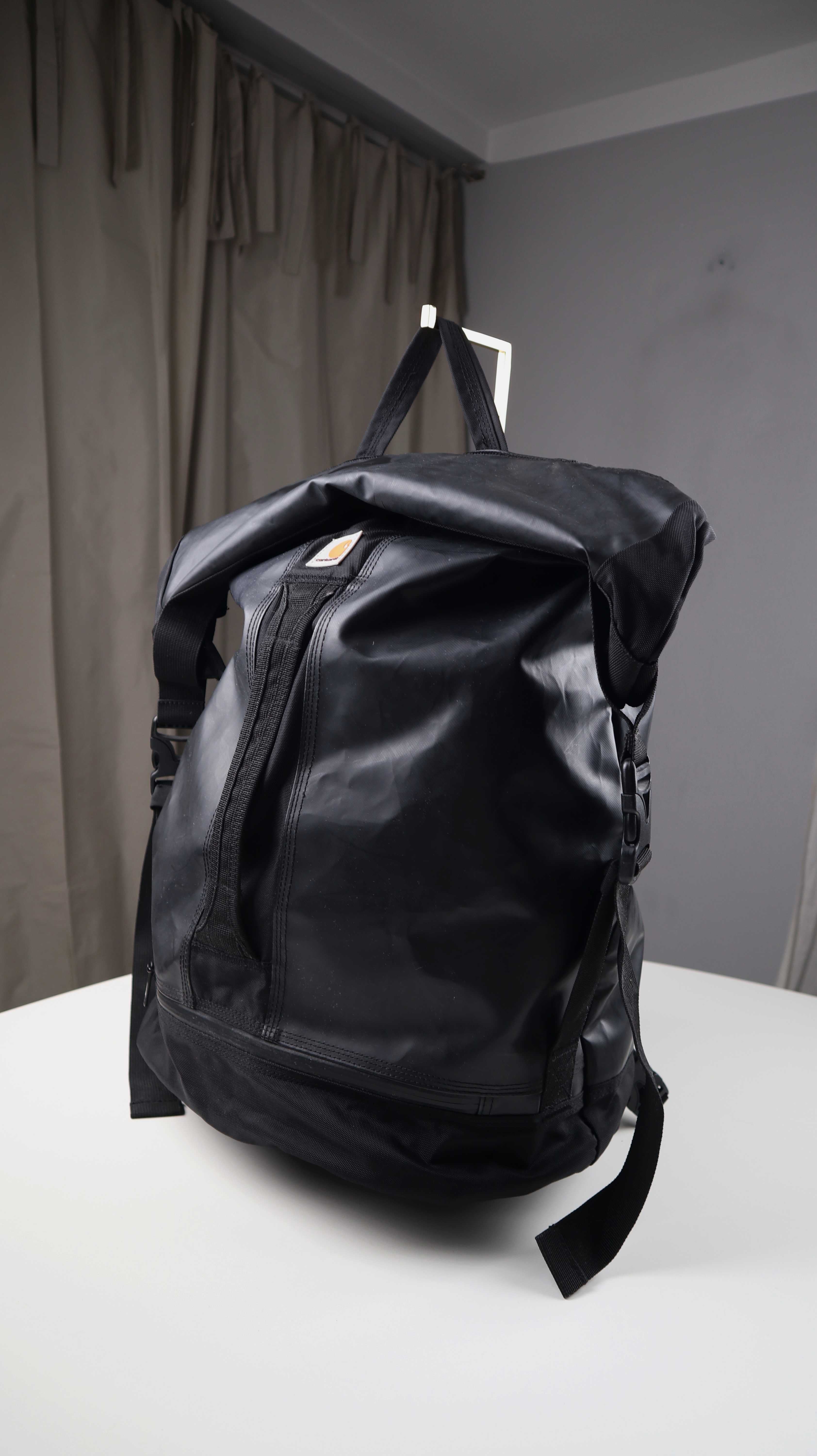 Carhartt Rucksack schwarz Army Duffle Bag Kurierrucksack wasserdicht