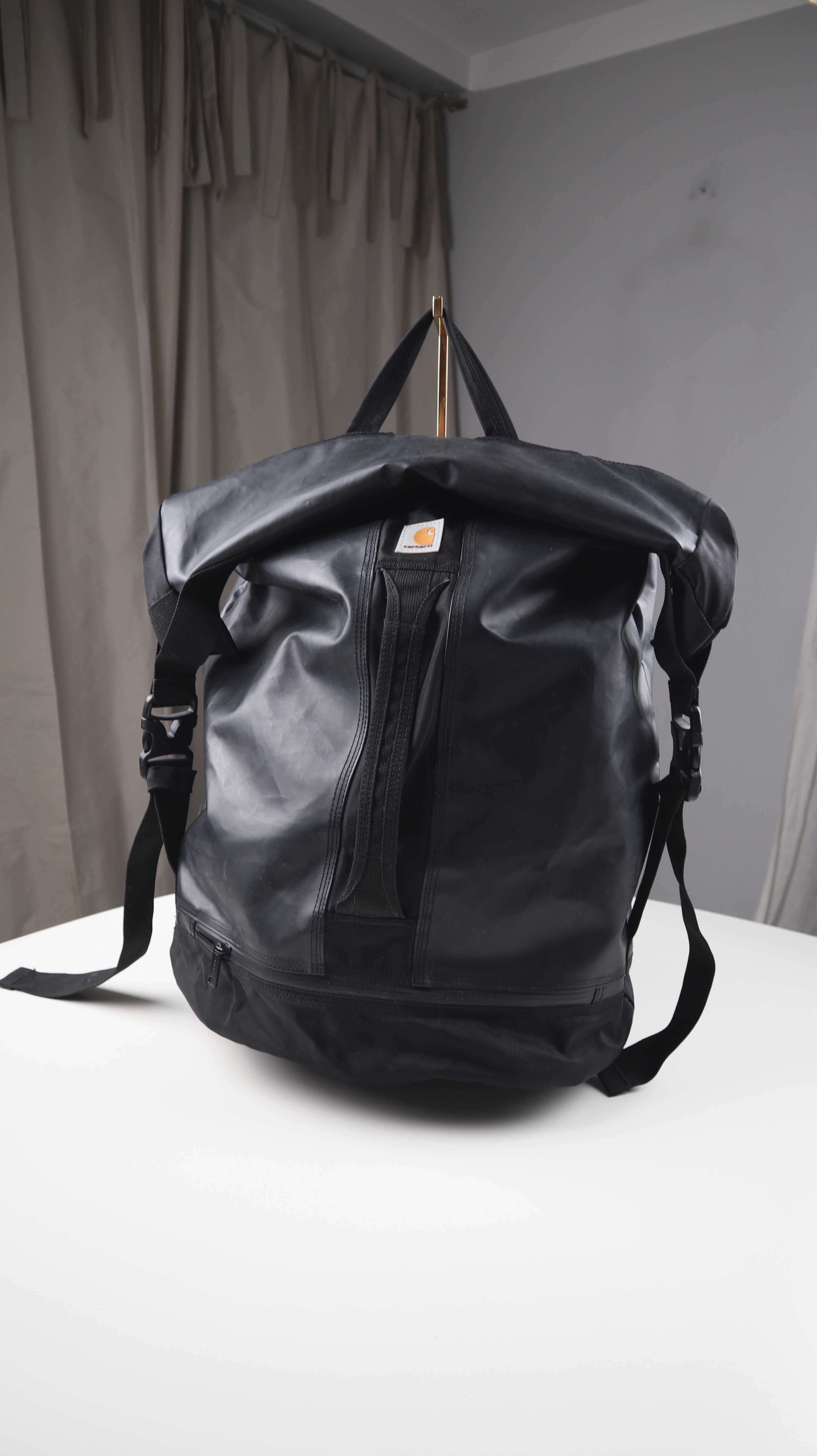 Carhartt Rucksack schwarz Army Duffle Bag Kurierrucksack wasserdicht