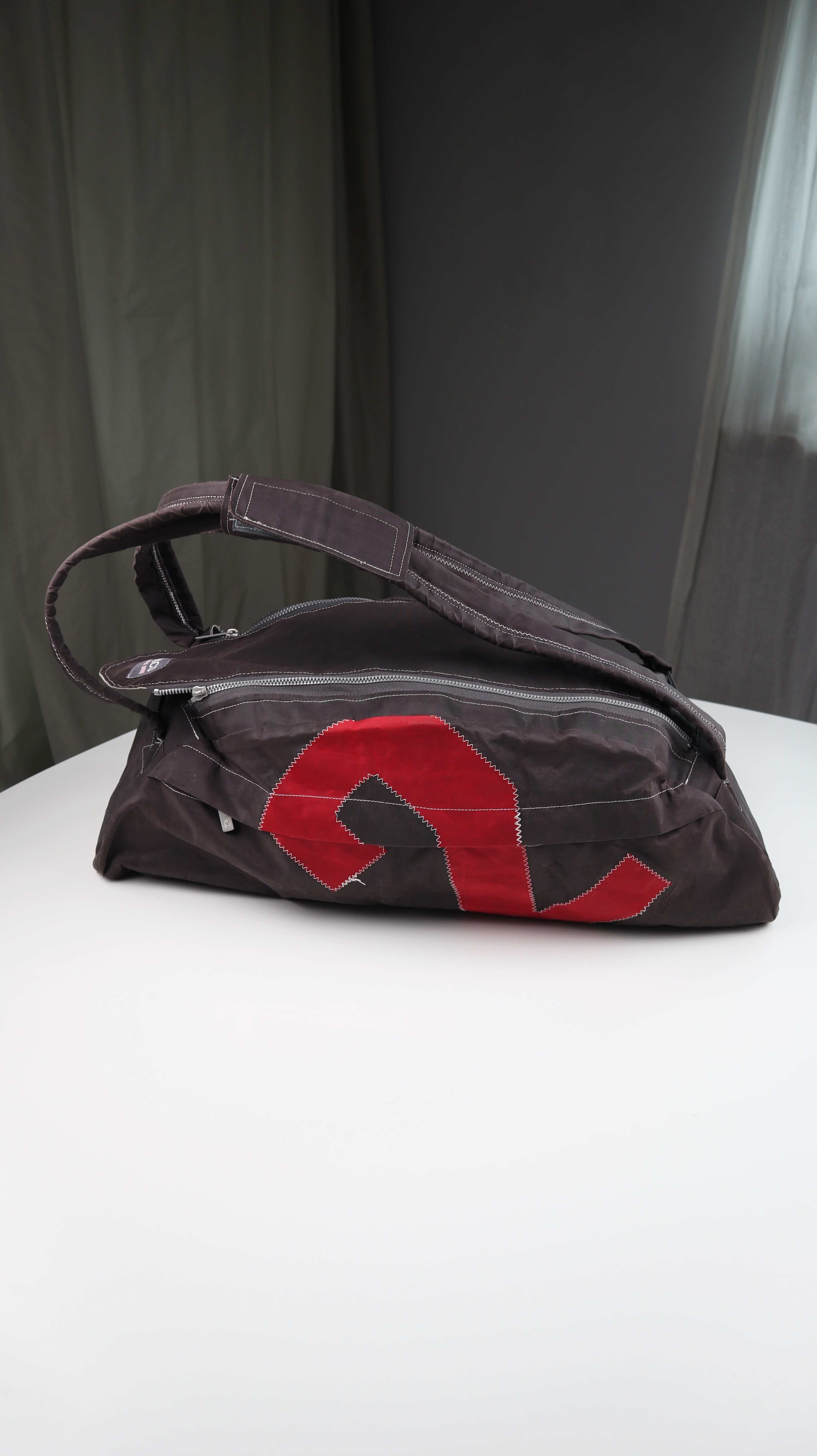 Canvasco Tasche Reisetasche braun rot Rucksack Urban Bag