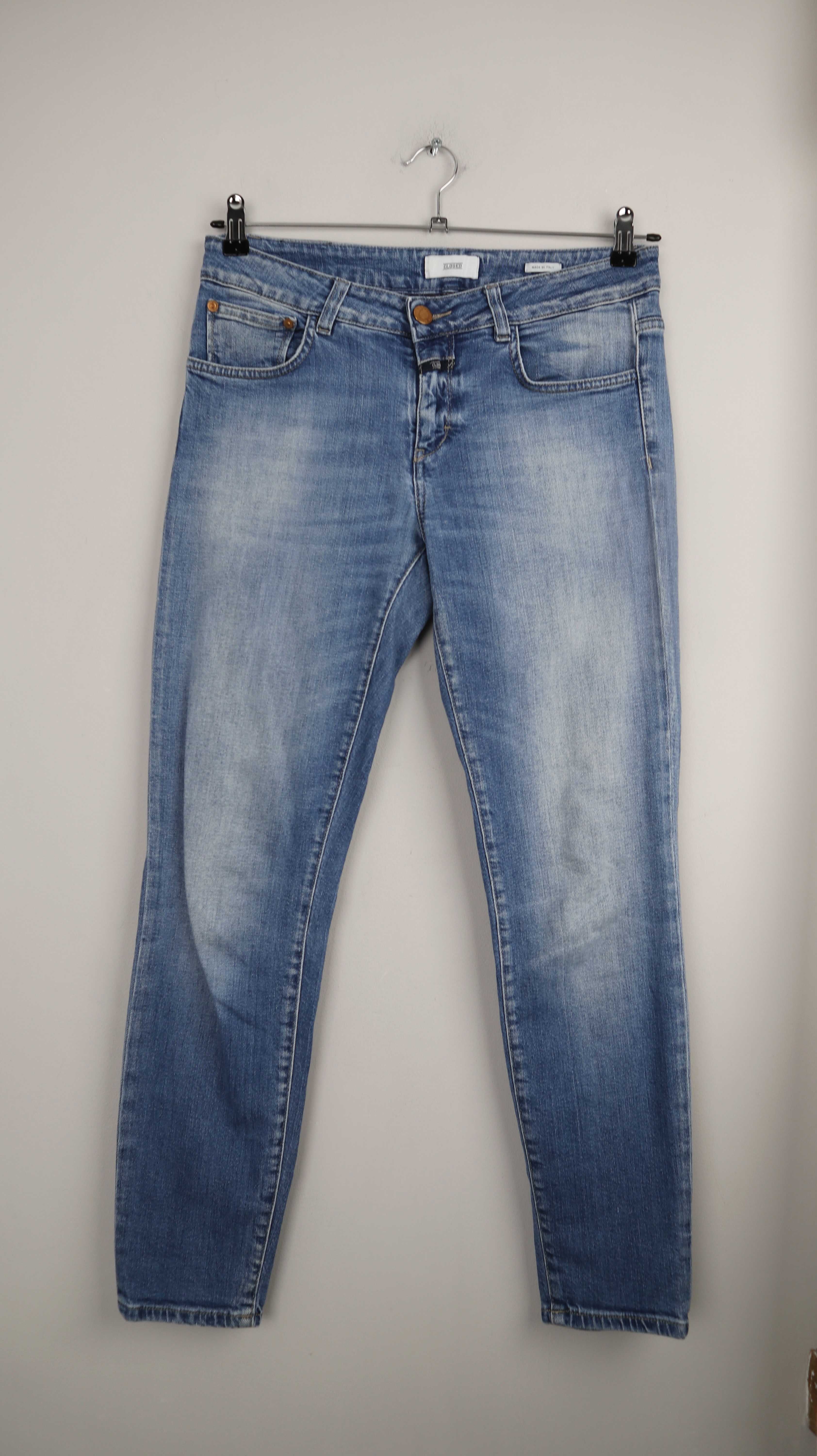 Closed Baker Hose Jeans 29 blau denim straight leg washed