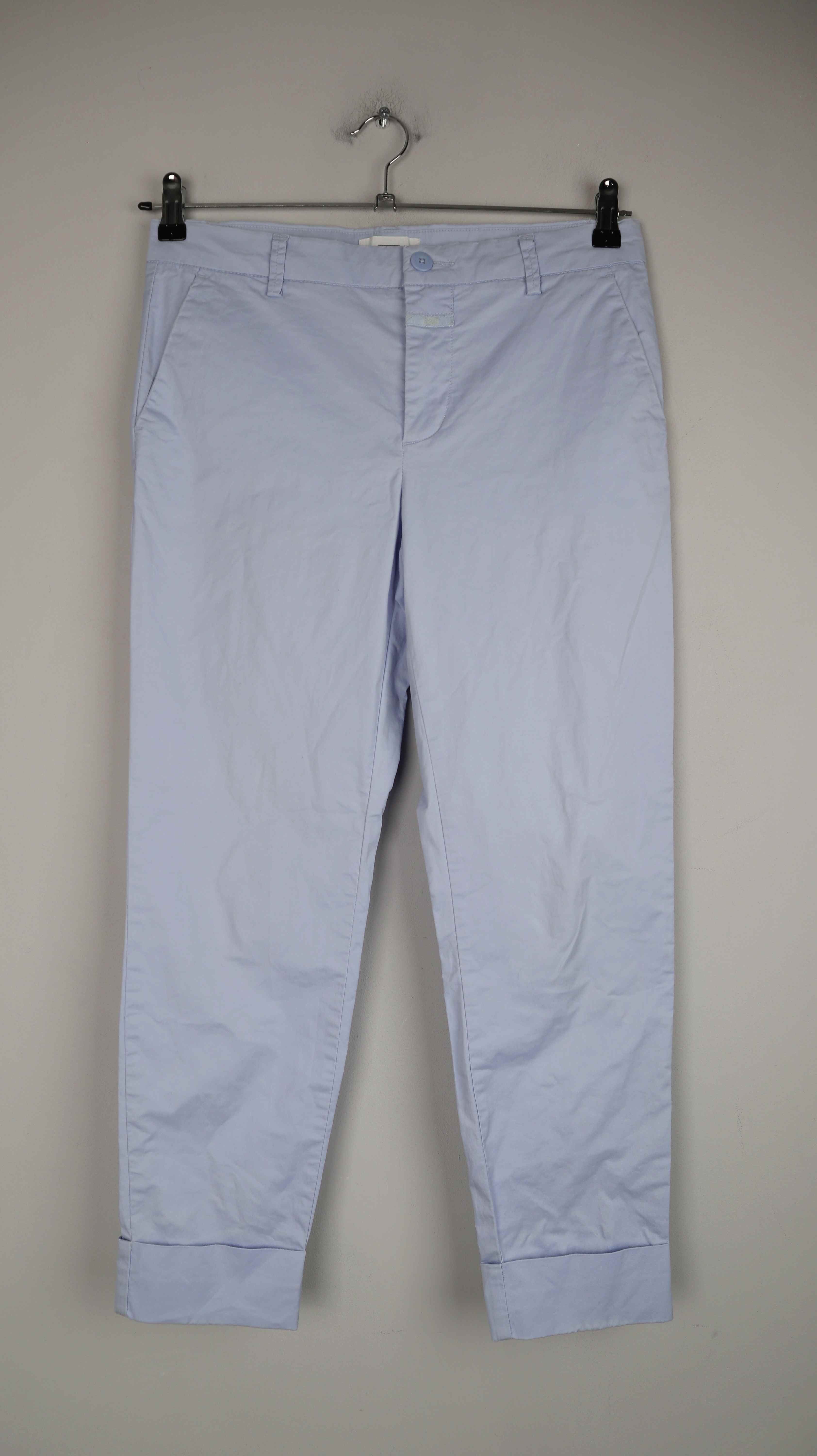 Closed Chino hellblau Hose slim 27 Stewart Blau