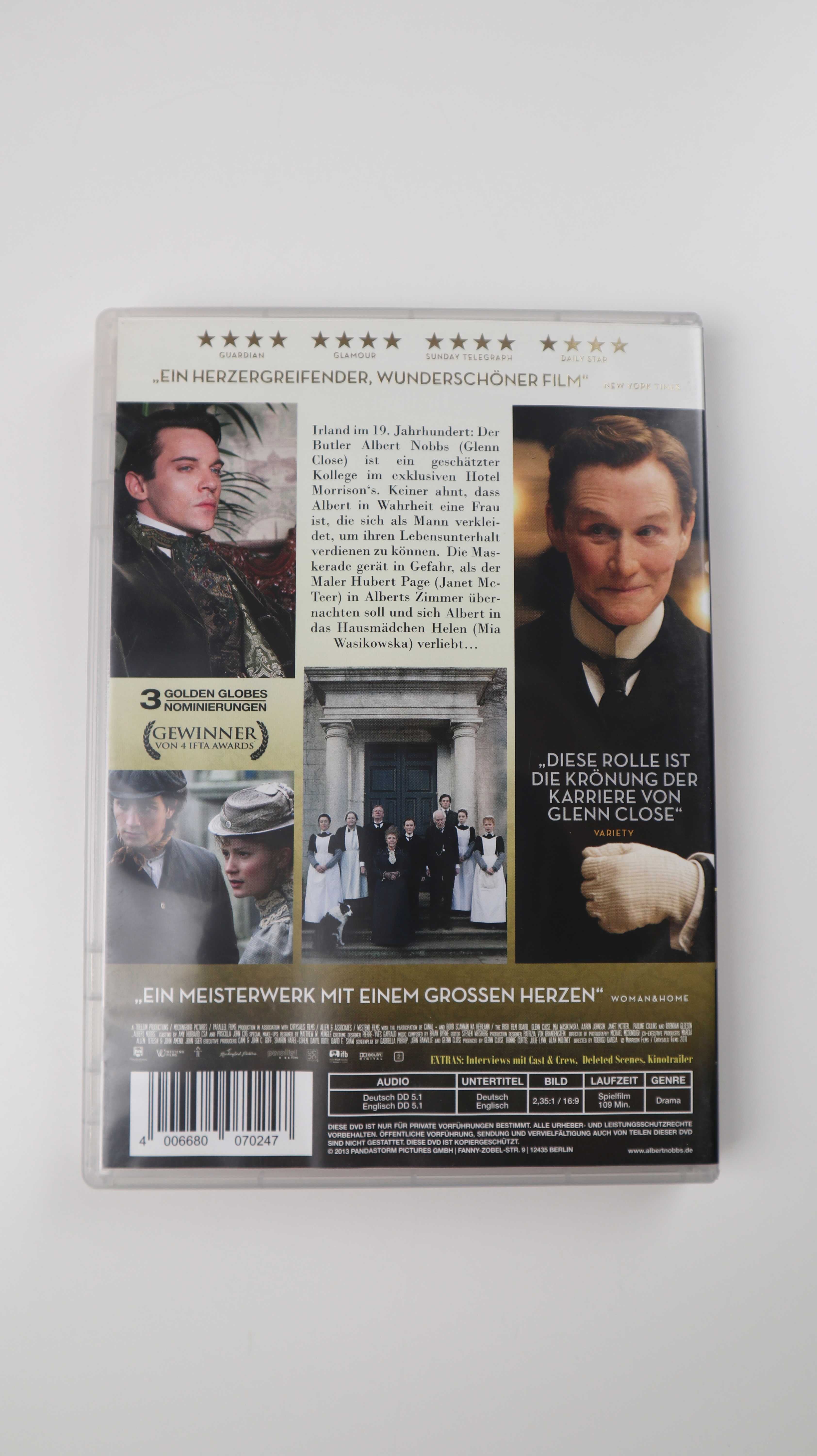 Albert Nobbs Dvd Film