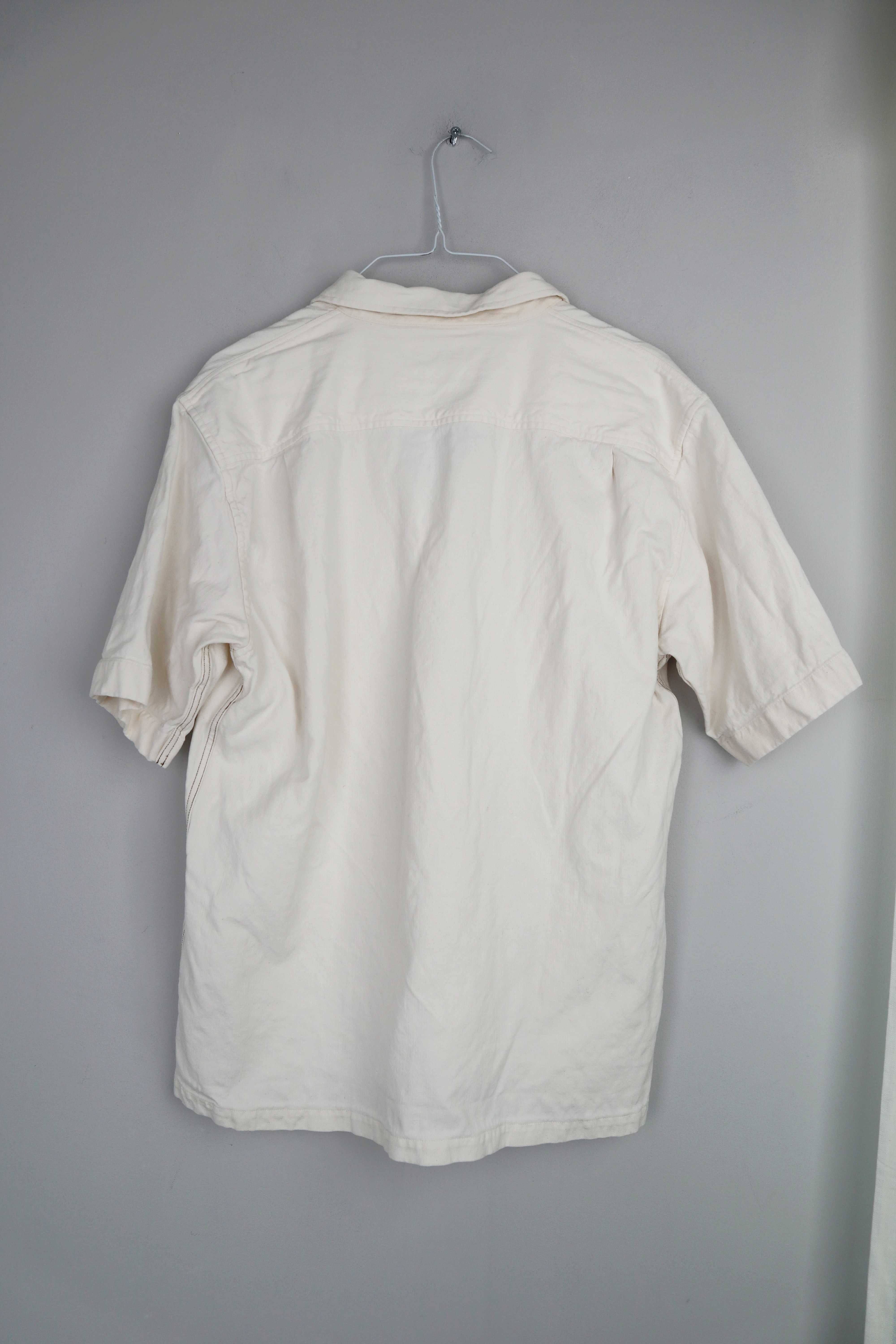 Closed Hemd Leinenhemd weiß weiss creme M Shirt Oberteil