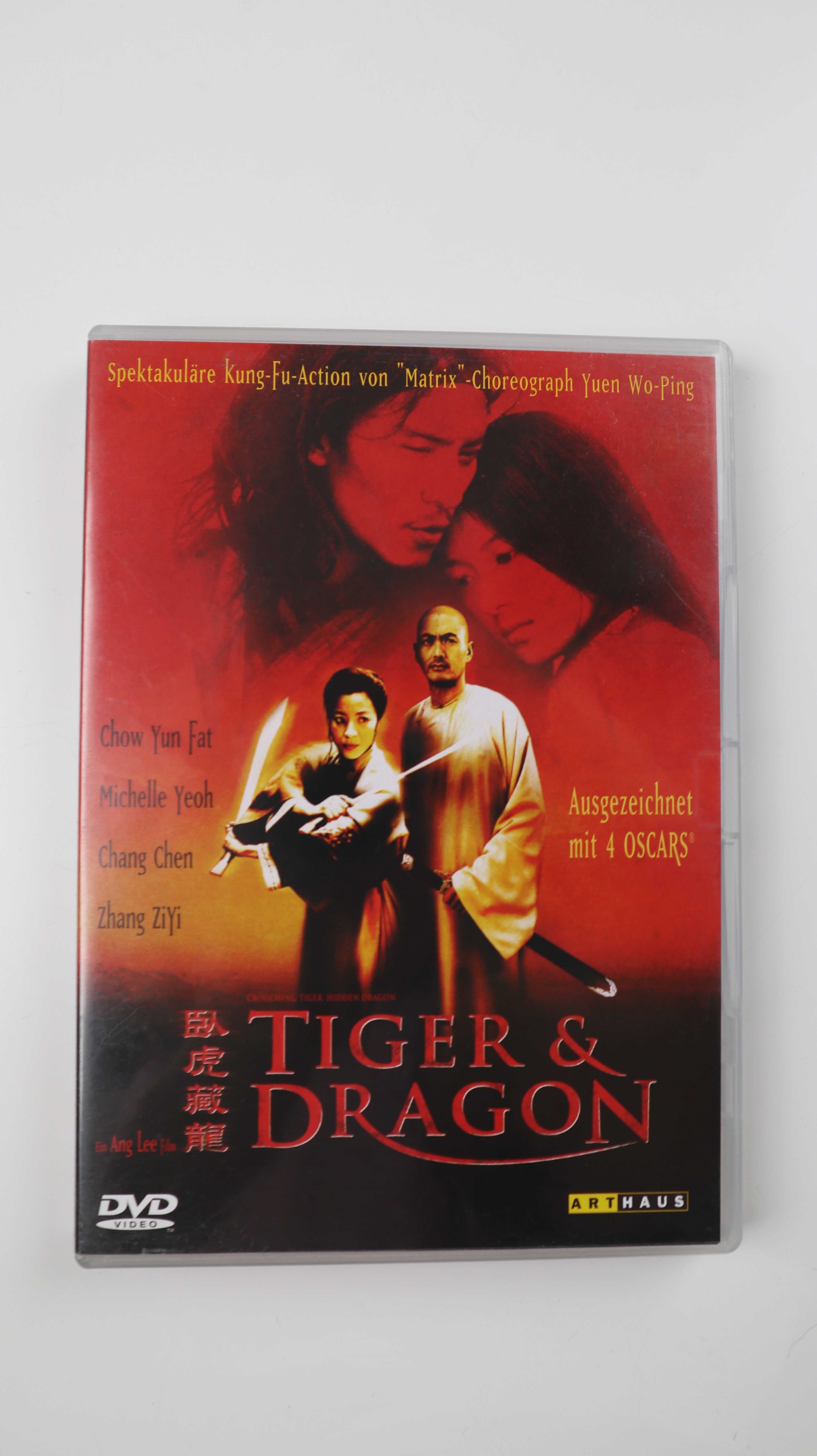 Tiger & Dragon Film Dvd Ang Lee Chow Yun Fat Michelle Yeoh
