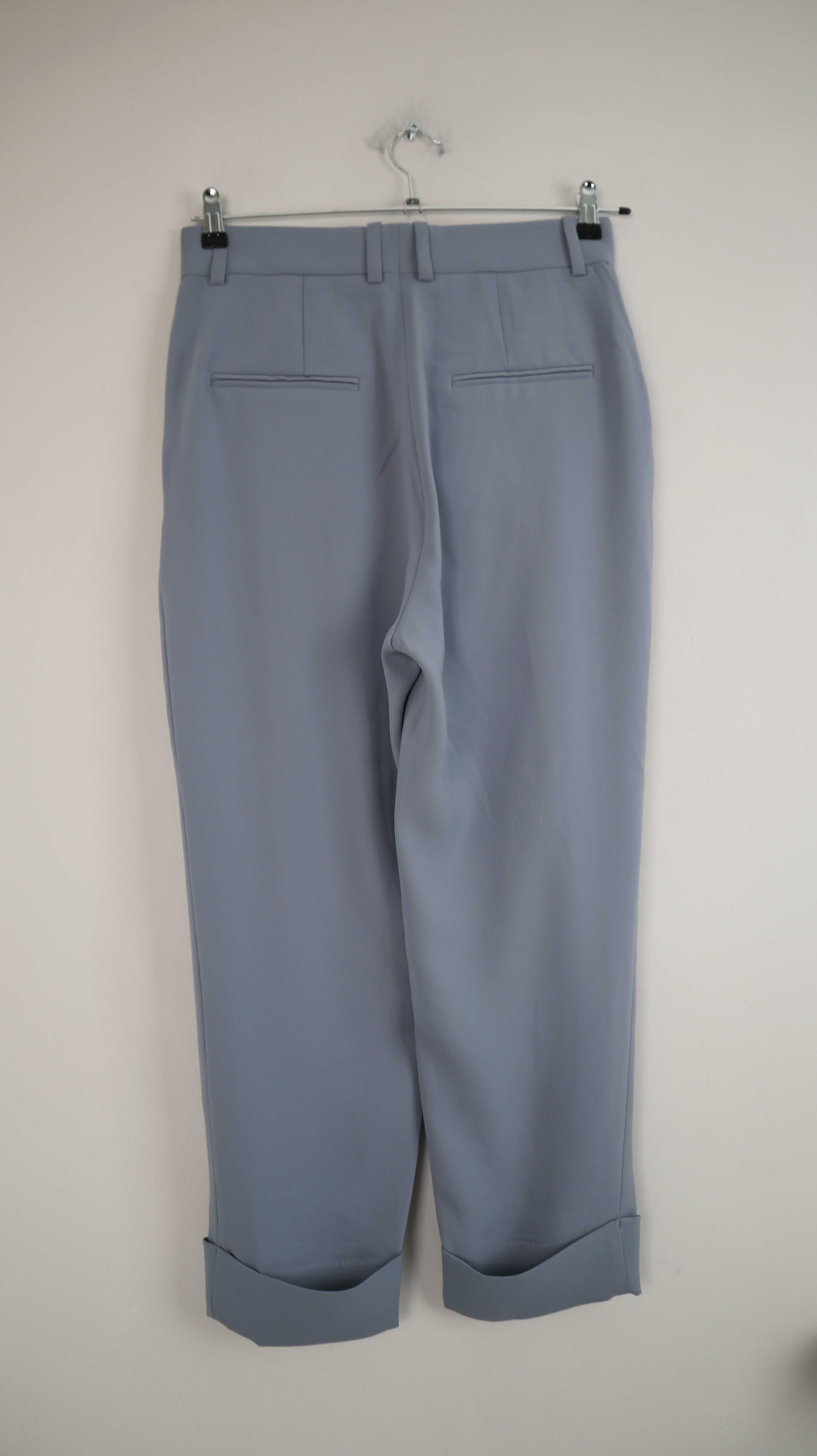 COS Hose Blau basic einfarbig 38 M Stoffhose Chino