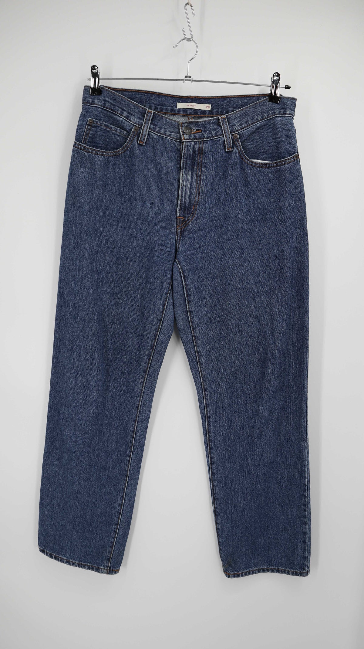Levis 94' Baggy Hose Jeans Blau denim 29 38 M straight fit mid waist