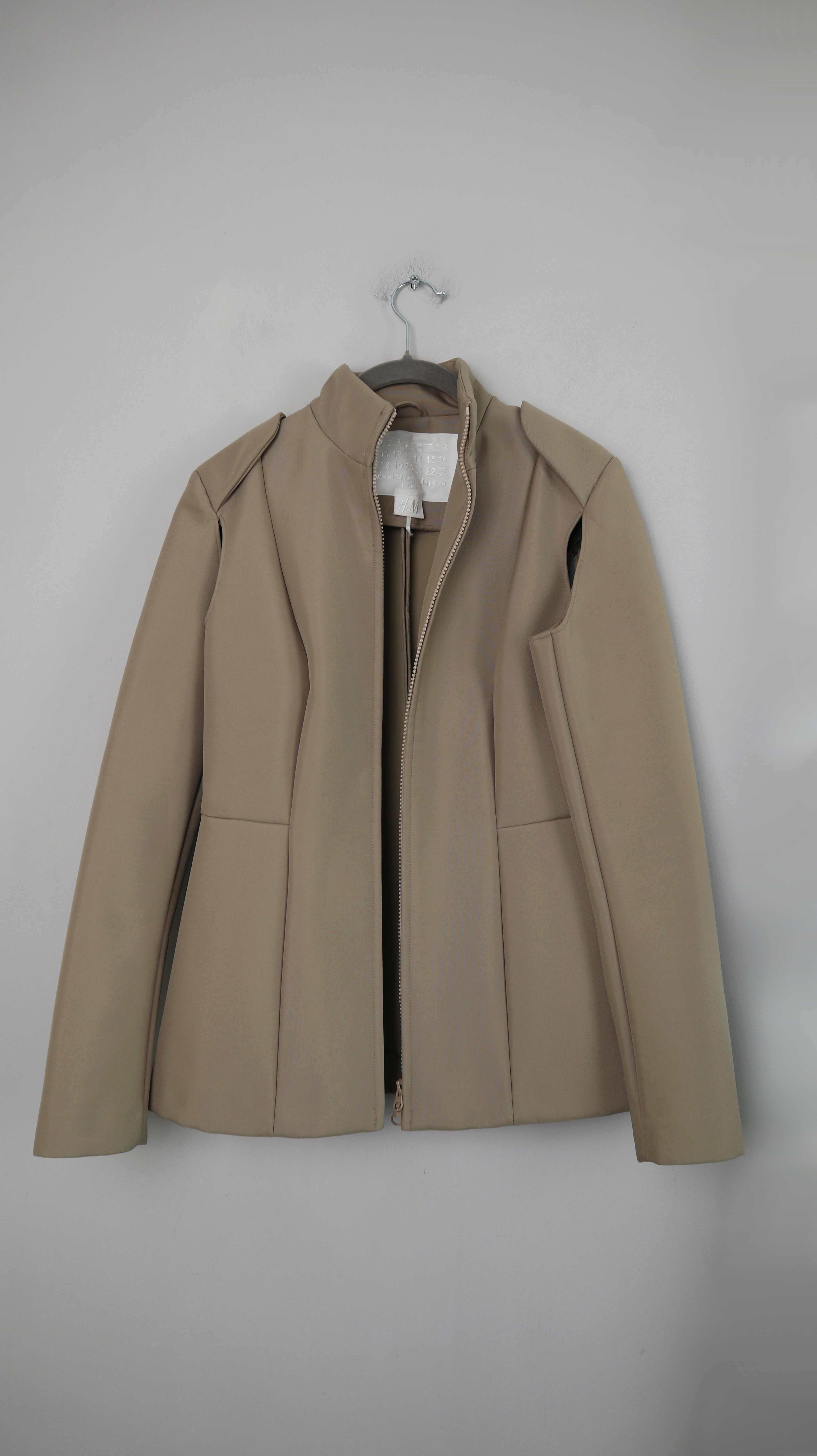 Maison Martin Margiela x H&M Jacke Blazer 36 S XS 34 Braun beige Design