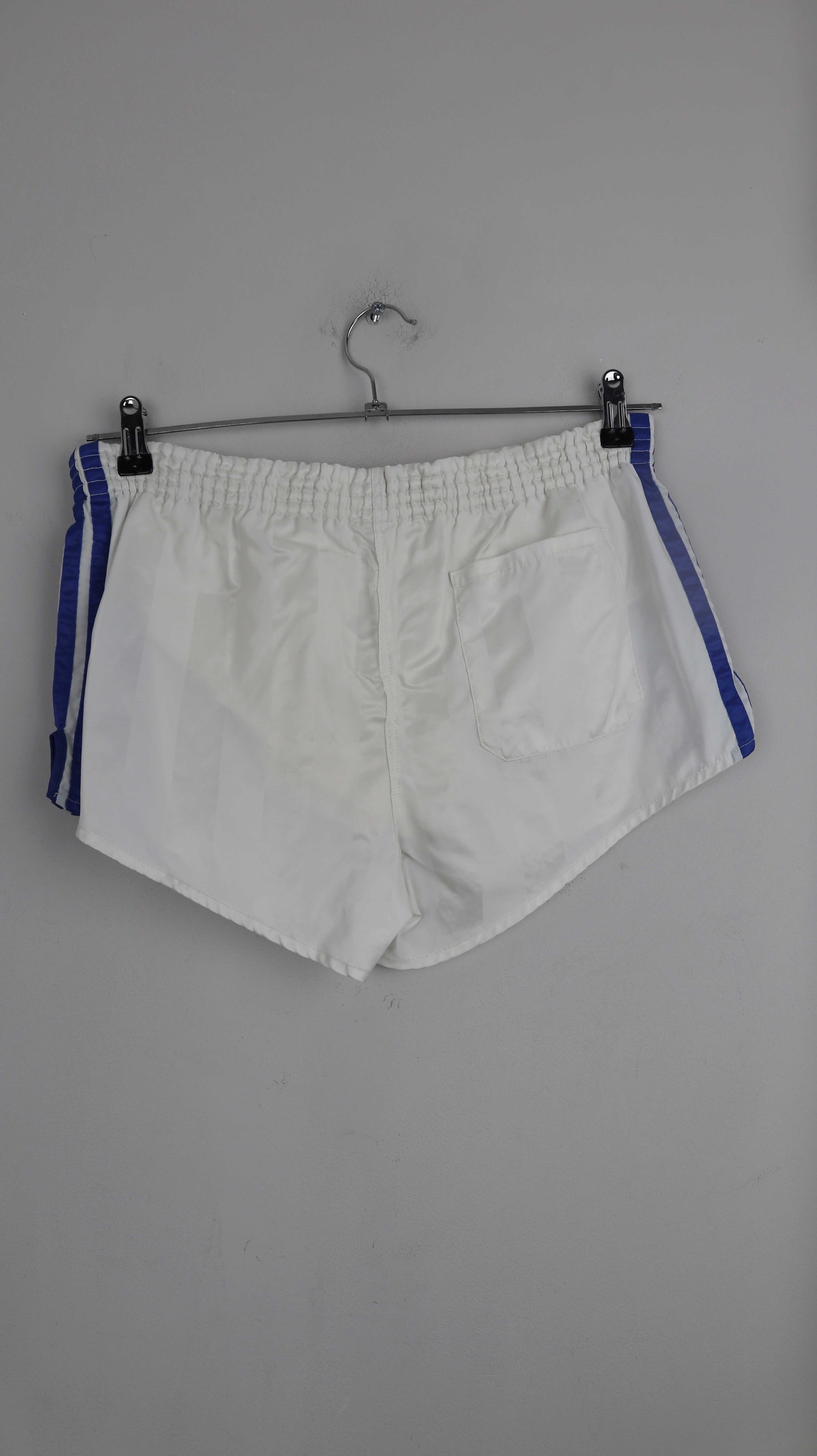 Adidas Shorts true Vintage kurze Hose weiß weiss blau 36 S Tennisshorts