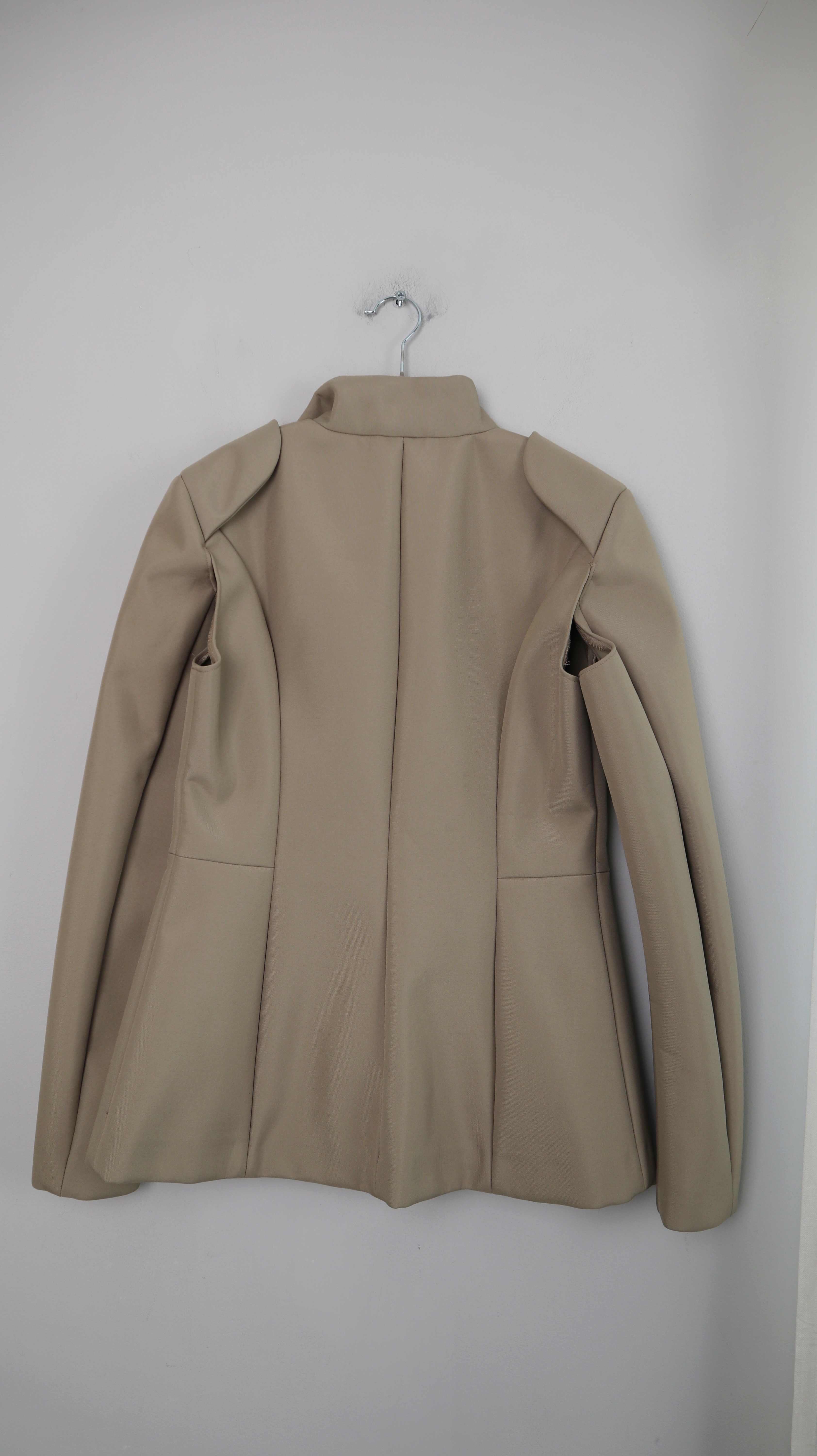 Maison Martin Margiela x H&M Jacke Blazer 36 S XS 34 Braun beige Design