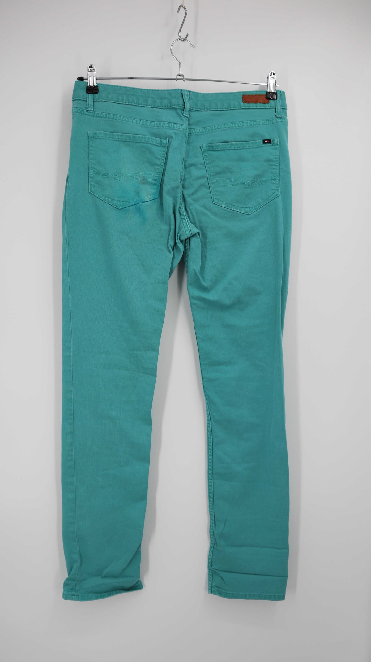 Tommy Hilfiger Hose Türkis Blau Petrol 40 L Jeans