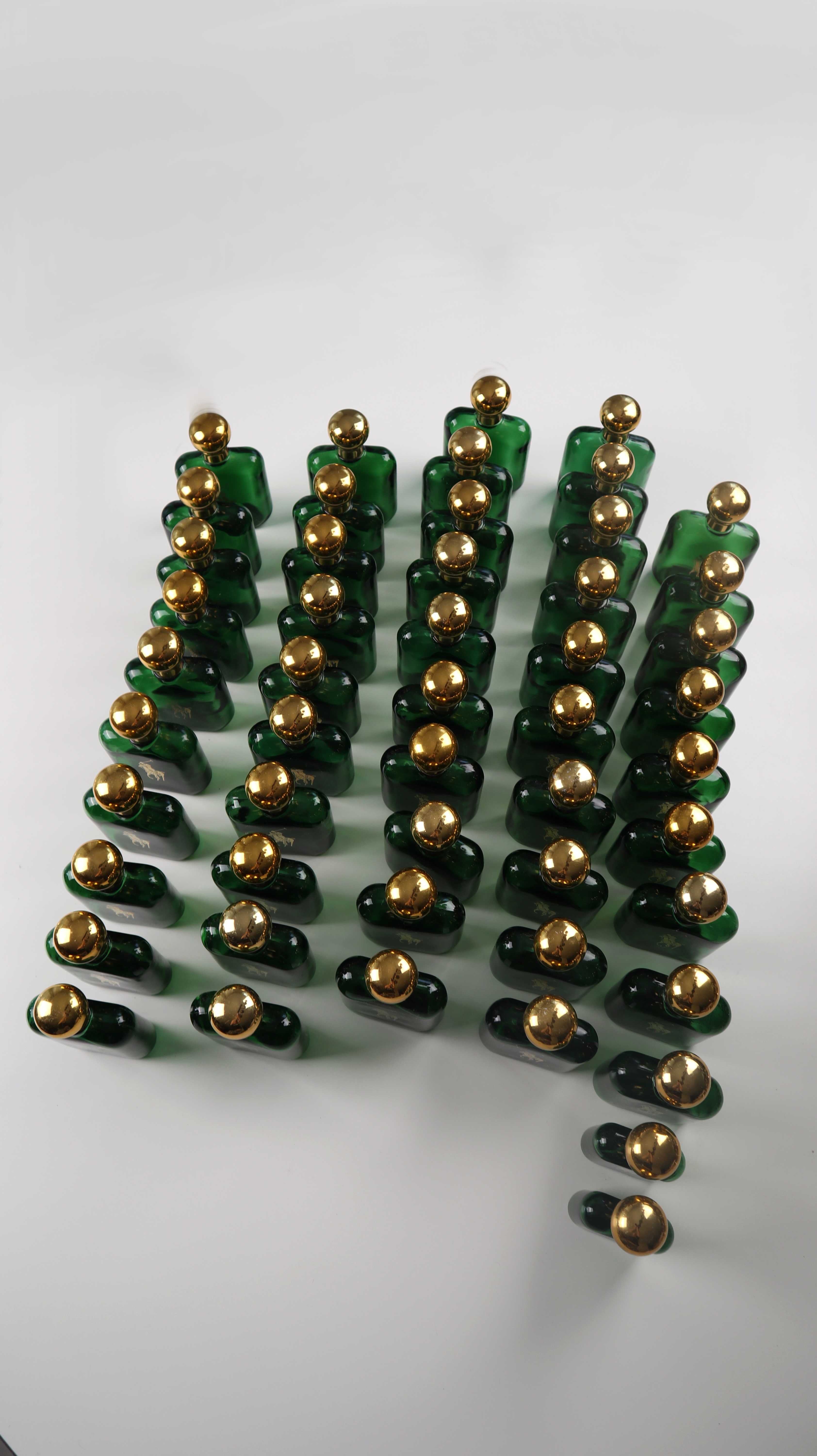 Sammlung leerer Ralph Lauren Flakons Grün Polo Parfümflaschen