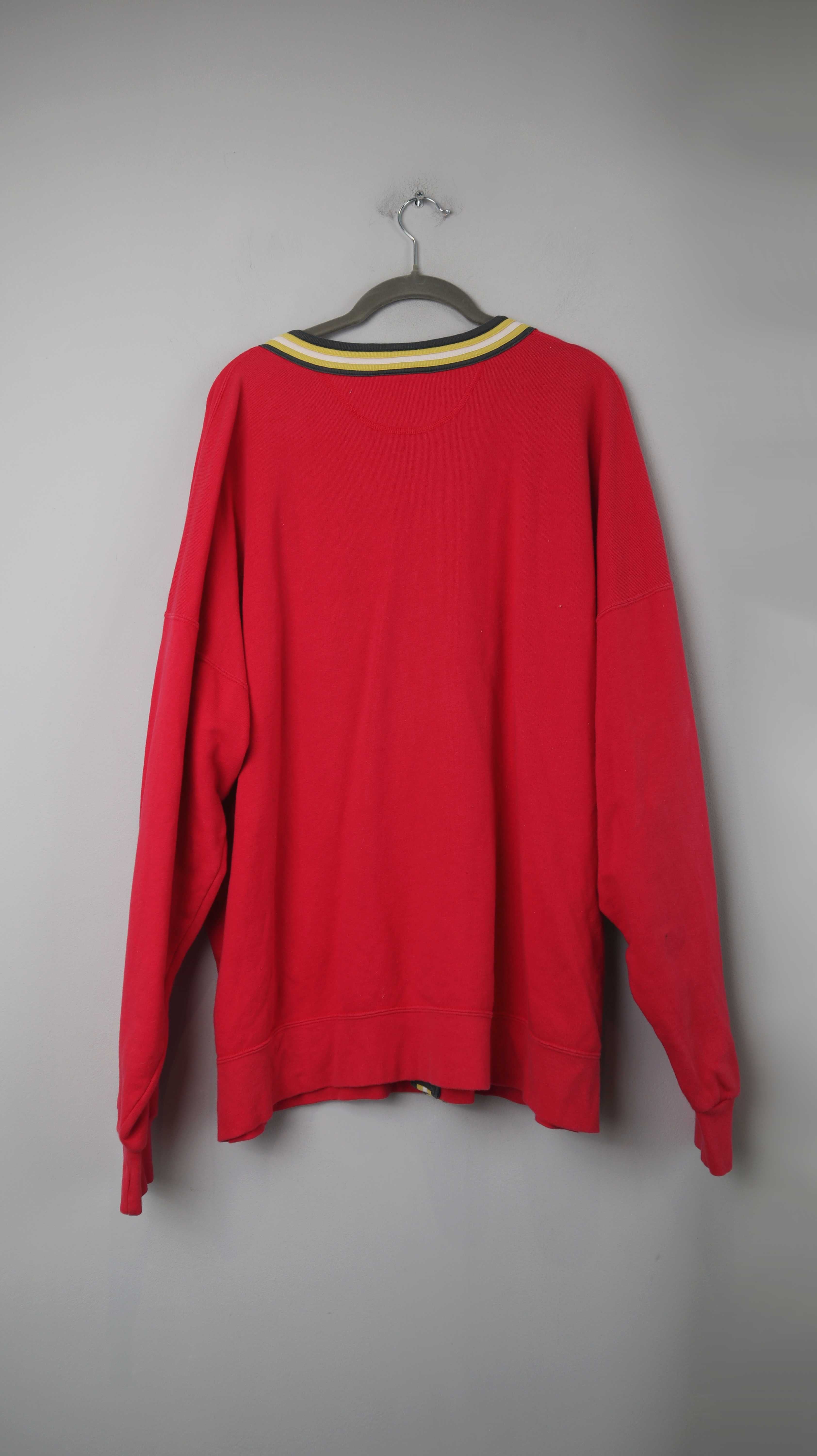 Hugo Boss Sport Cardigan Cardigan rot L Strickjacke true Vintage