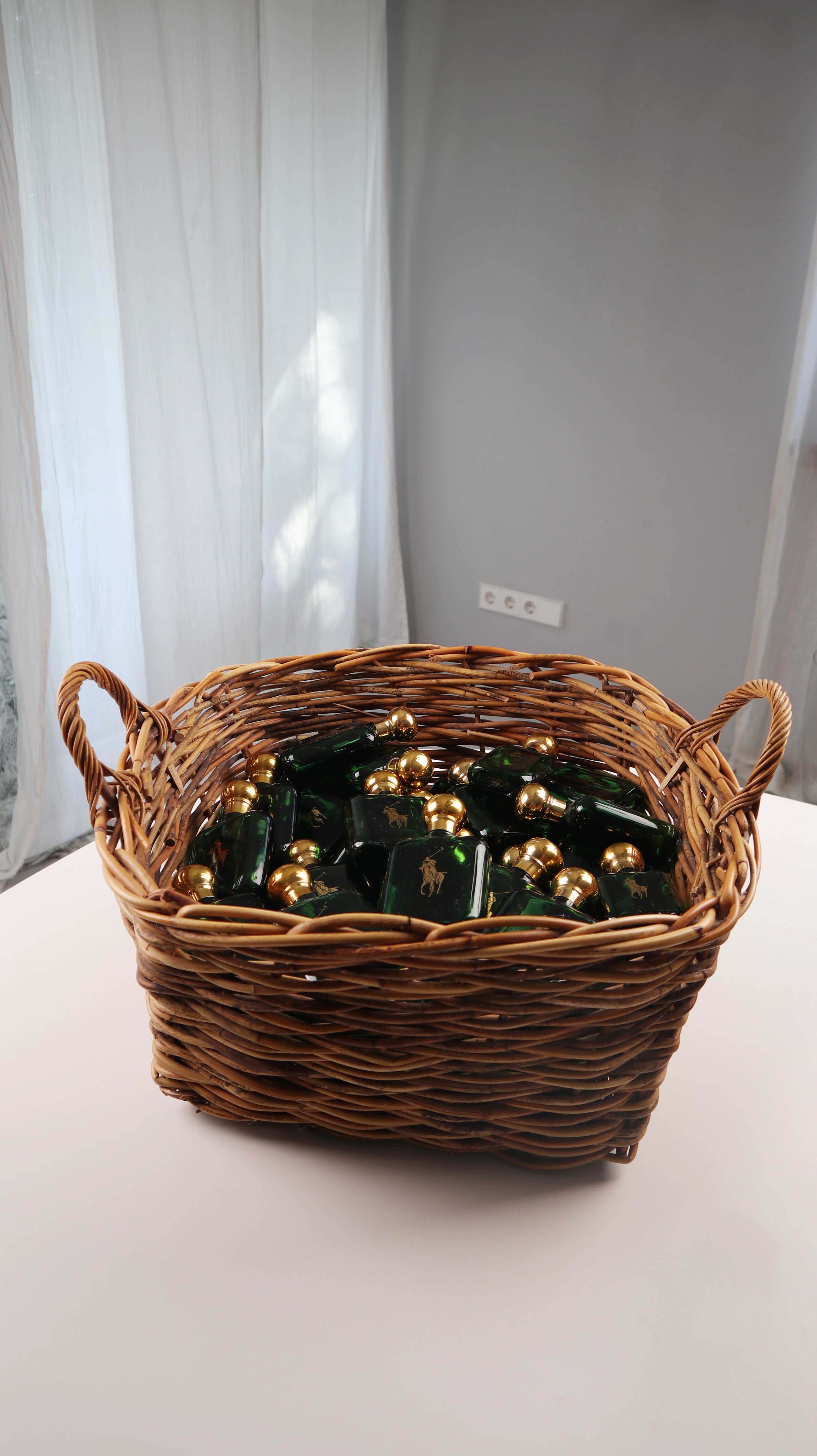 Sammlung leerer Ralph Lauren Flakons Grün Polo Parfümflaschen