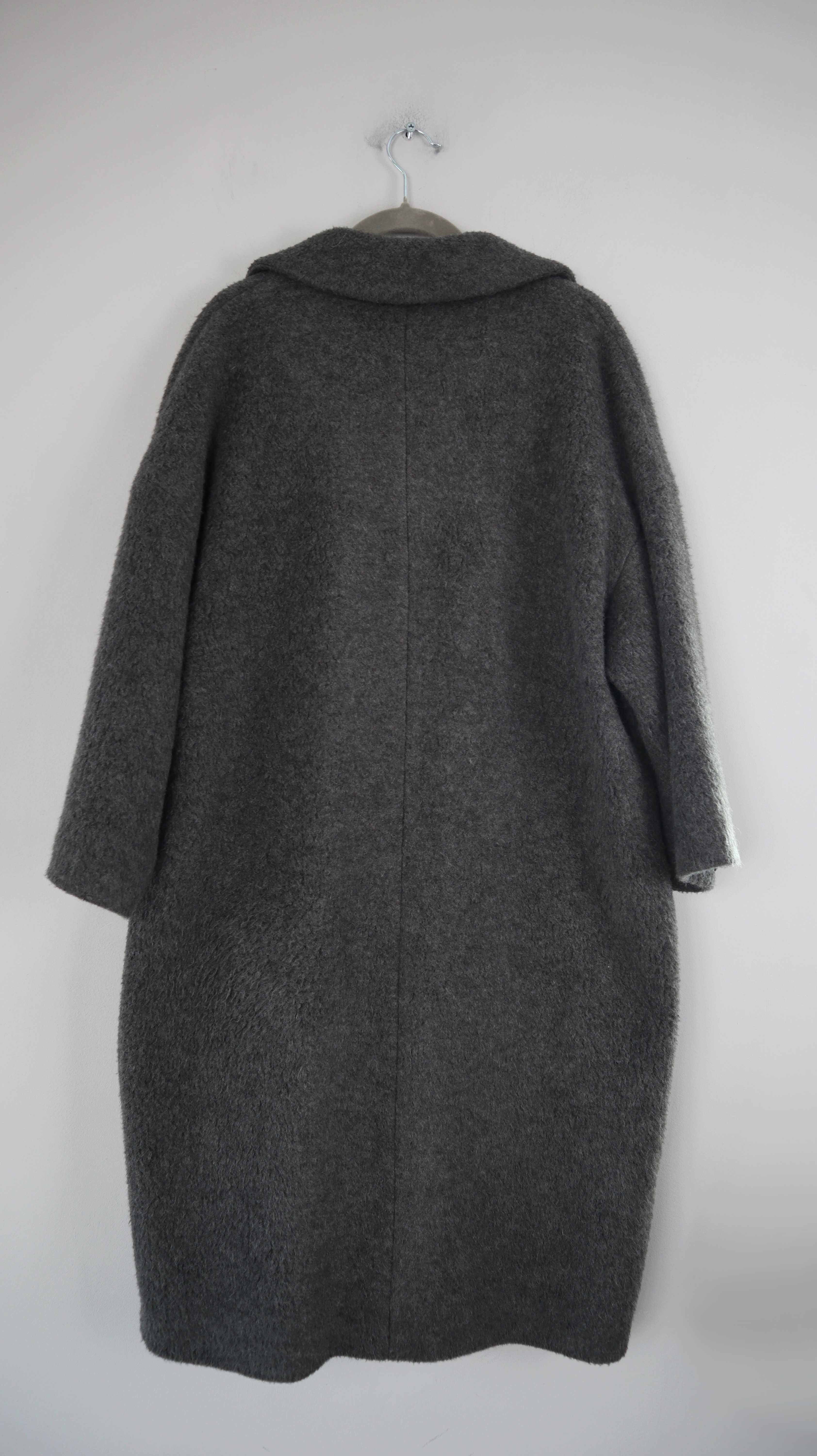 MAX&Co. Mantel Grau Wollmantel 36 S Wintermantel Designmantel