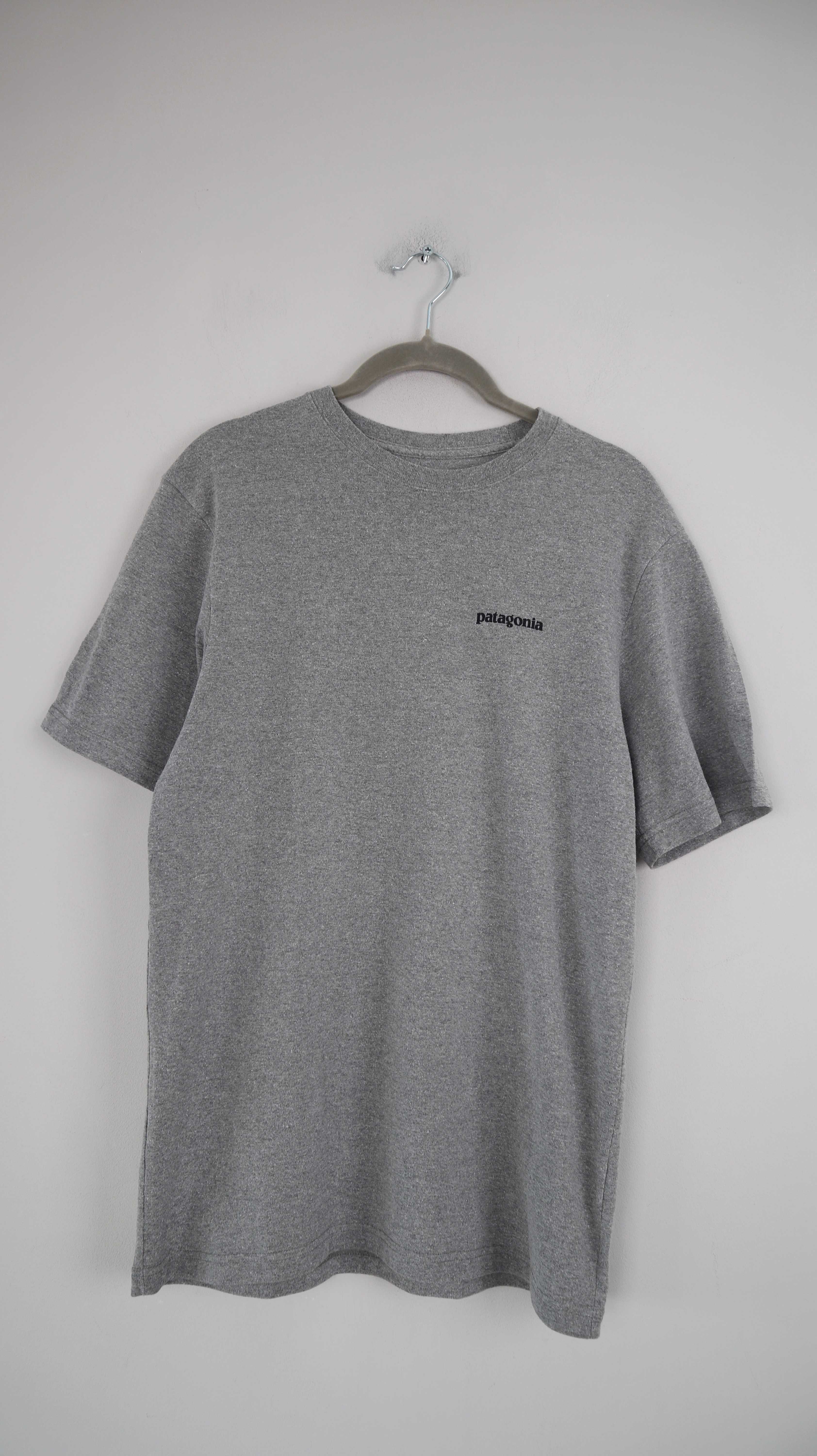 Patagonia T-Shirt Shirt Oberteil Grau S regular fit basic einfarbig