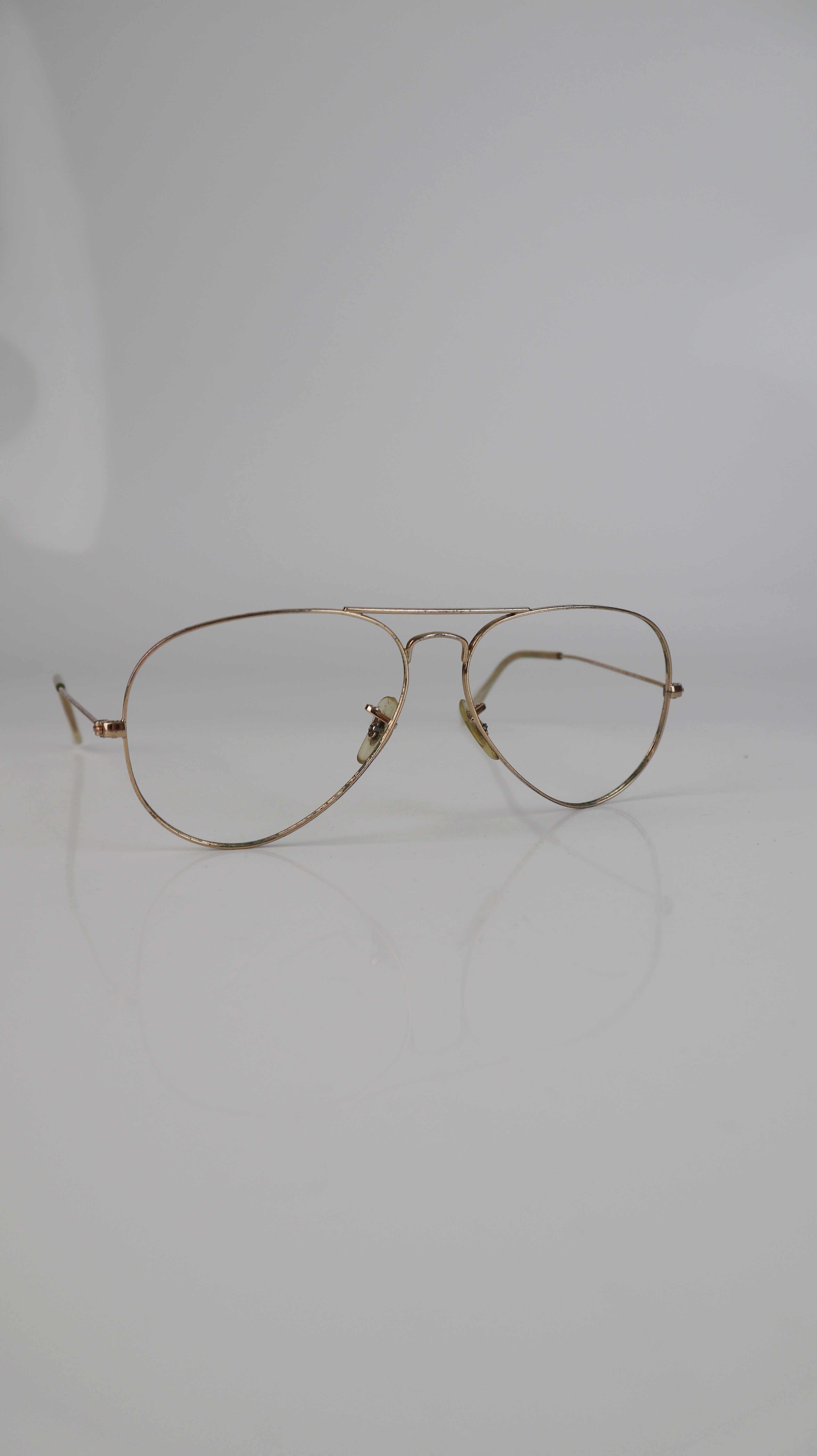 Ray Ban Aviator Brillengestell gold Pilotenbrille Vintage