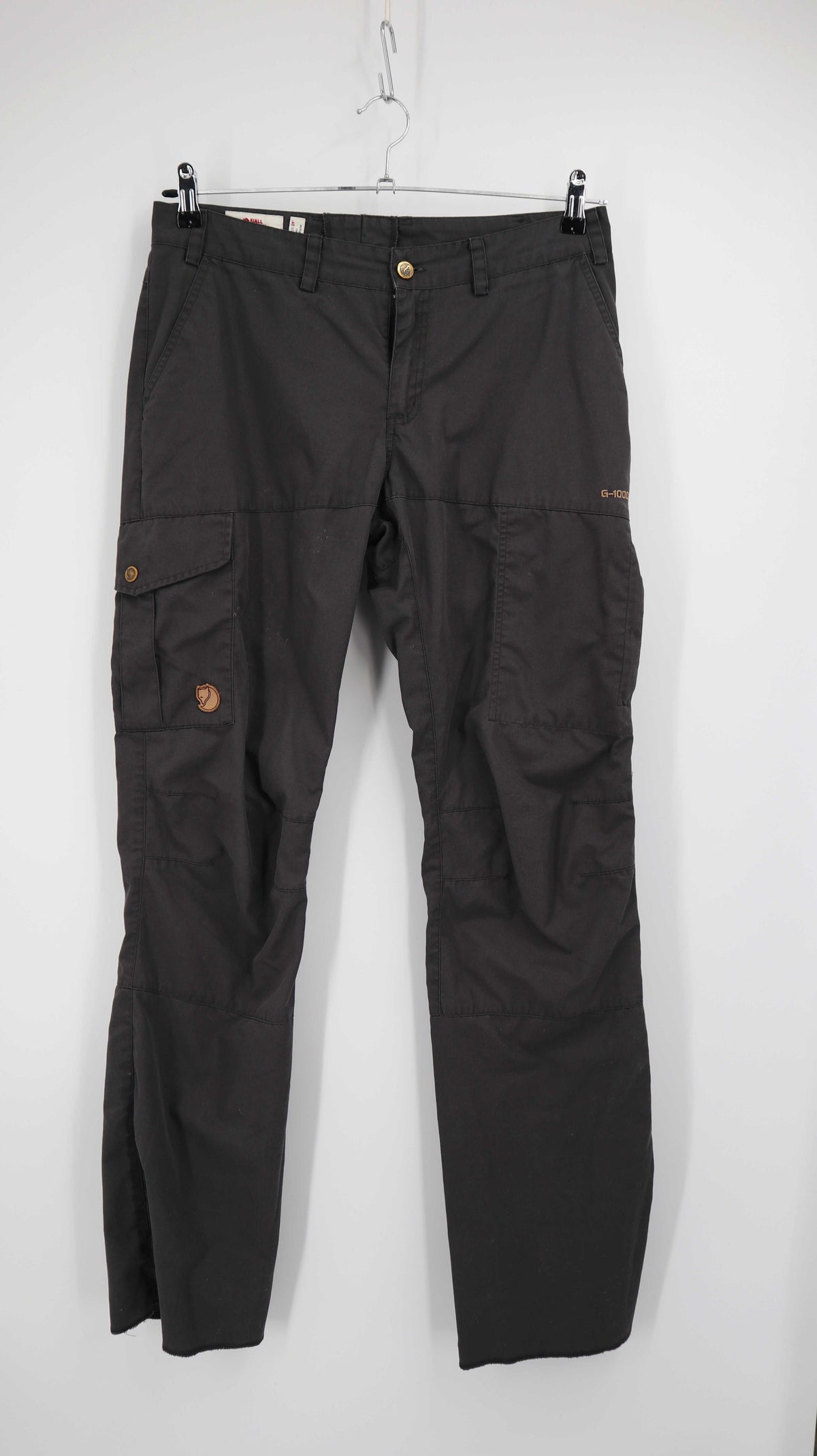 Fjällräven Hose Grau 38 M Treckinghose Wanderhose 29 G-1000
