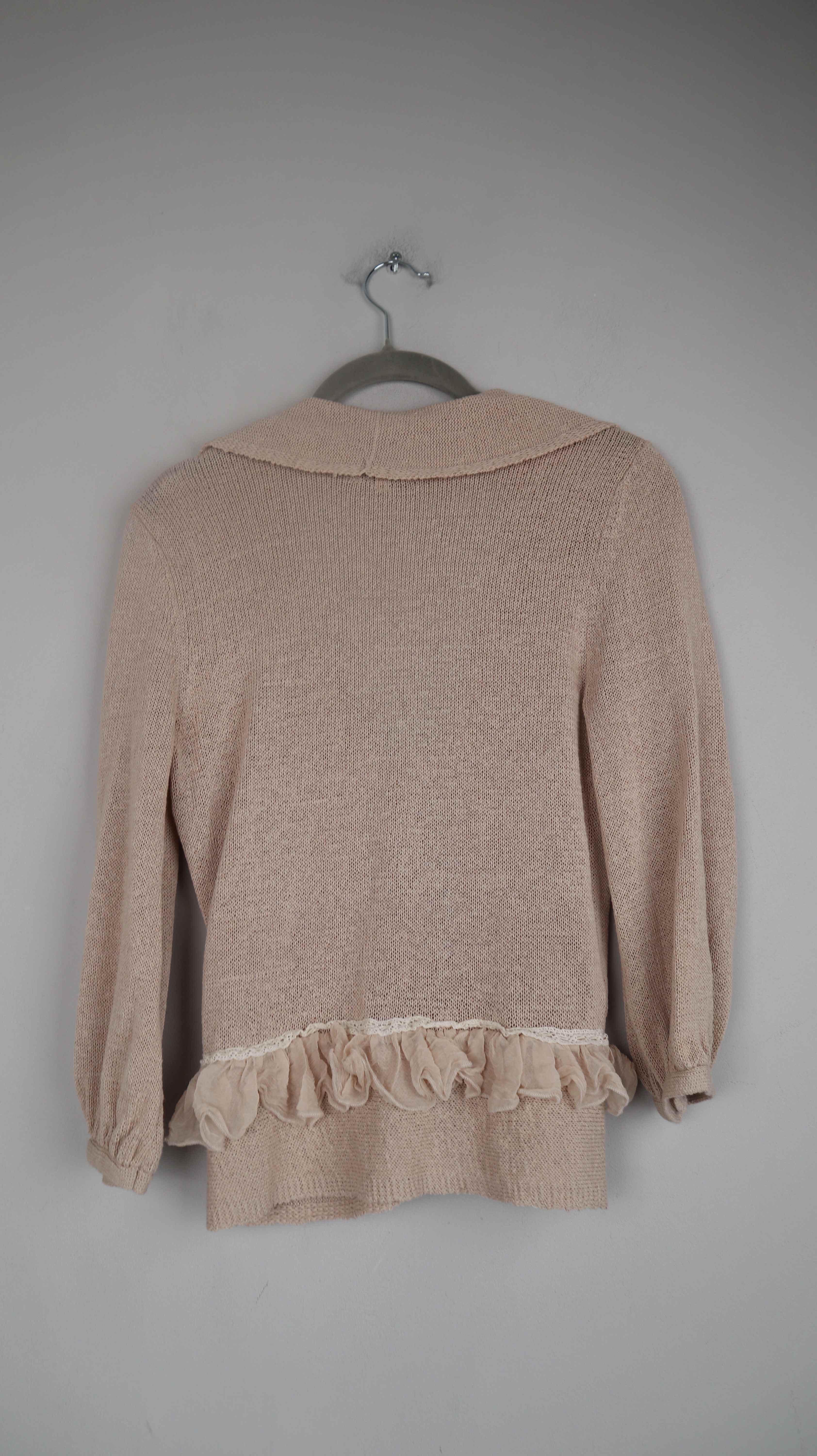 Noa Noa Strickjacke rosa 36 S Cardigan Altrosa Pastell