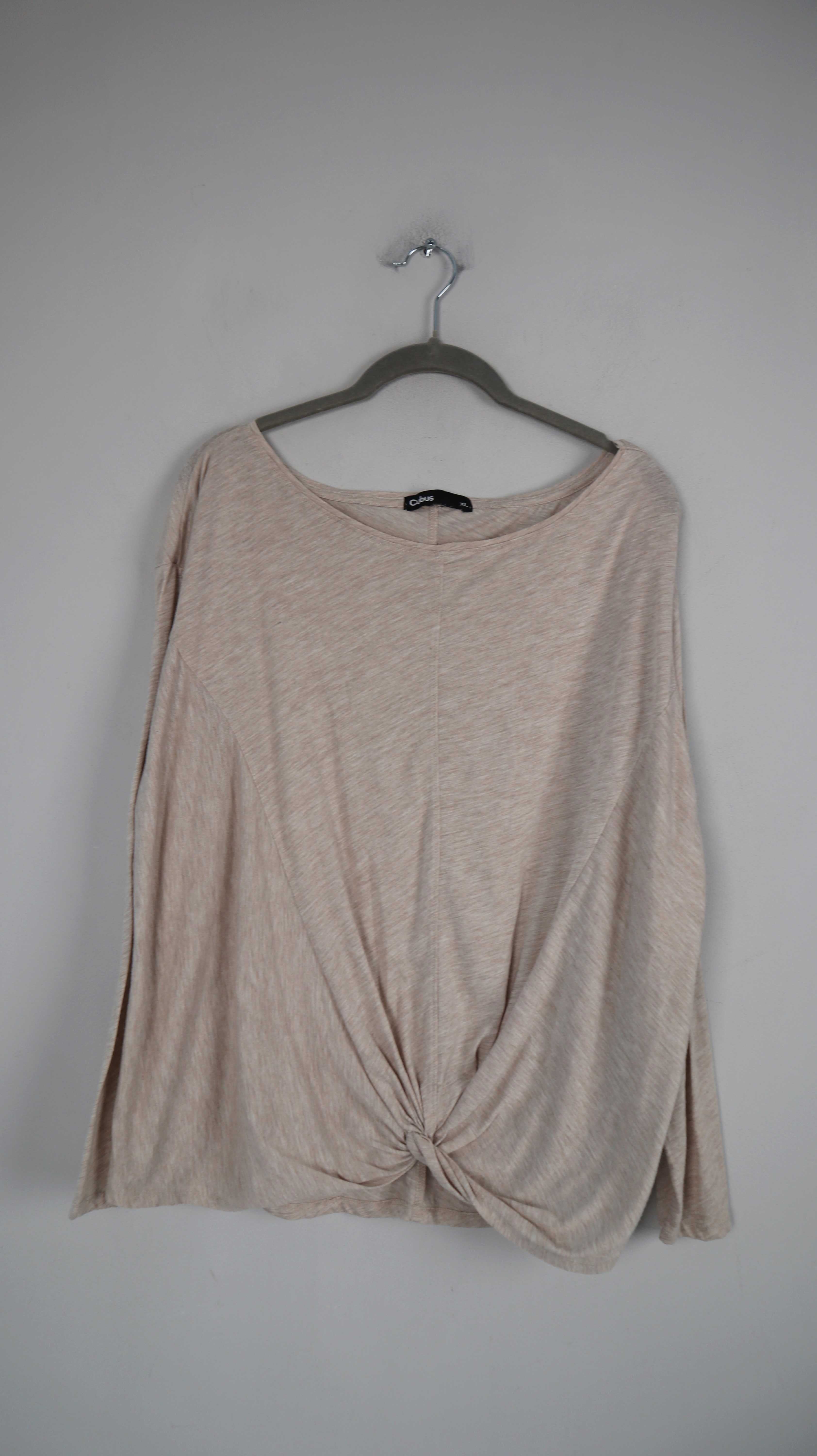 Cubus Shirt Beige Longsleeve Creme XL Pullover