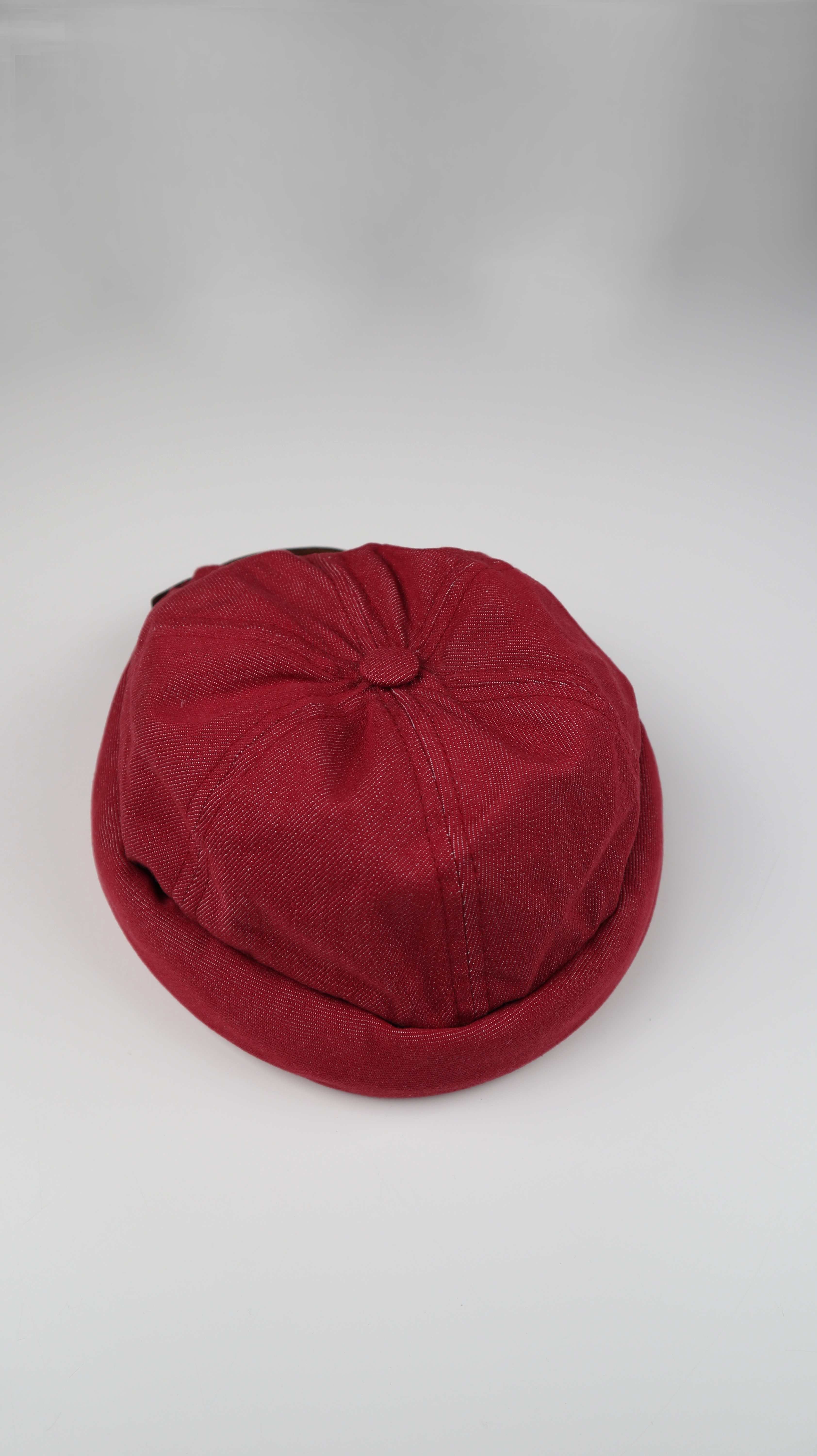 Beton x Cire Kappe Mütze rot Miki Beanie französisch