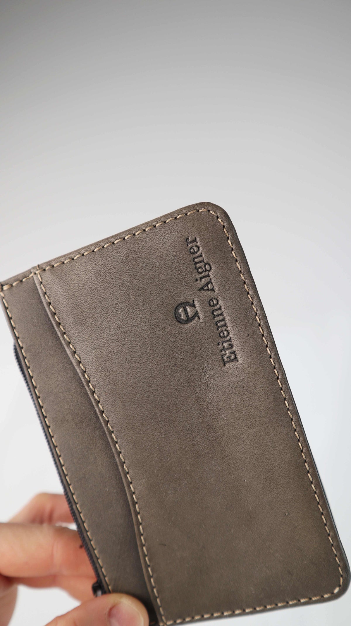Etienne Aigner Etui Lederetui Case Braun Neu Kartenetui Cardholder