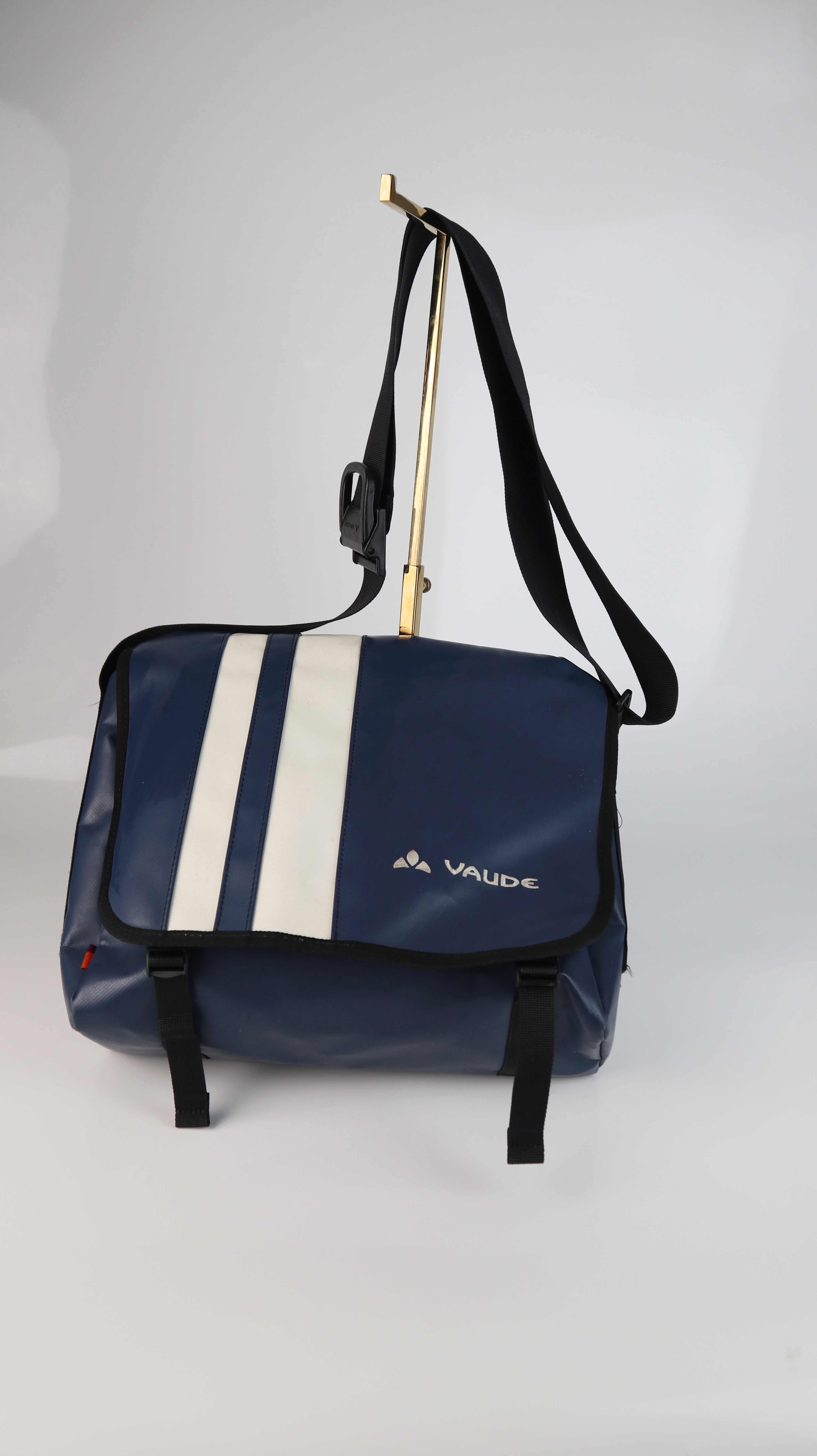 Vaude Tasche Umhängetasche blau Planentasche Messenger Bag