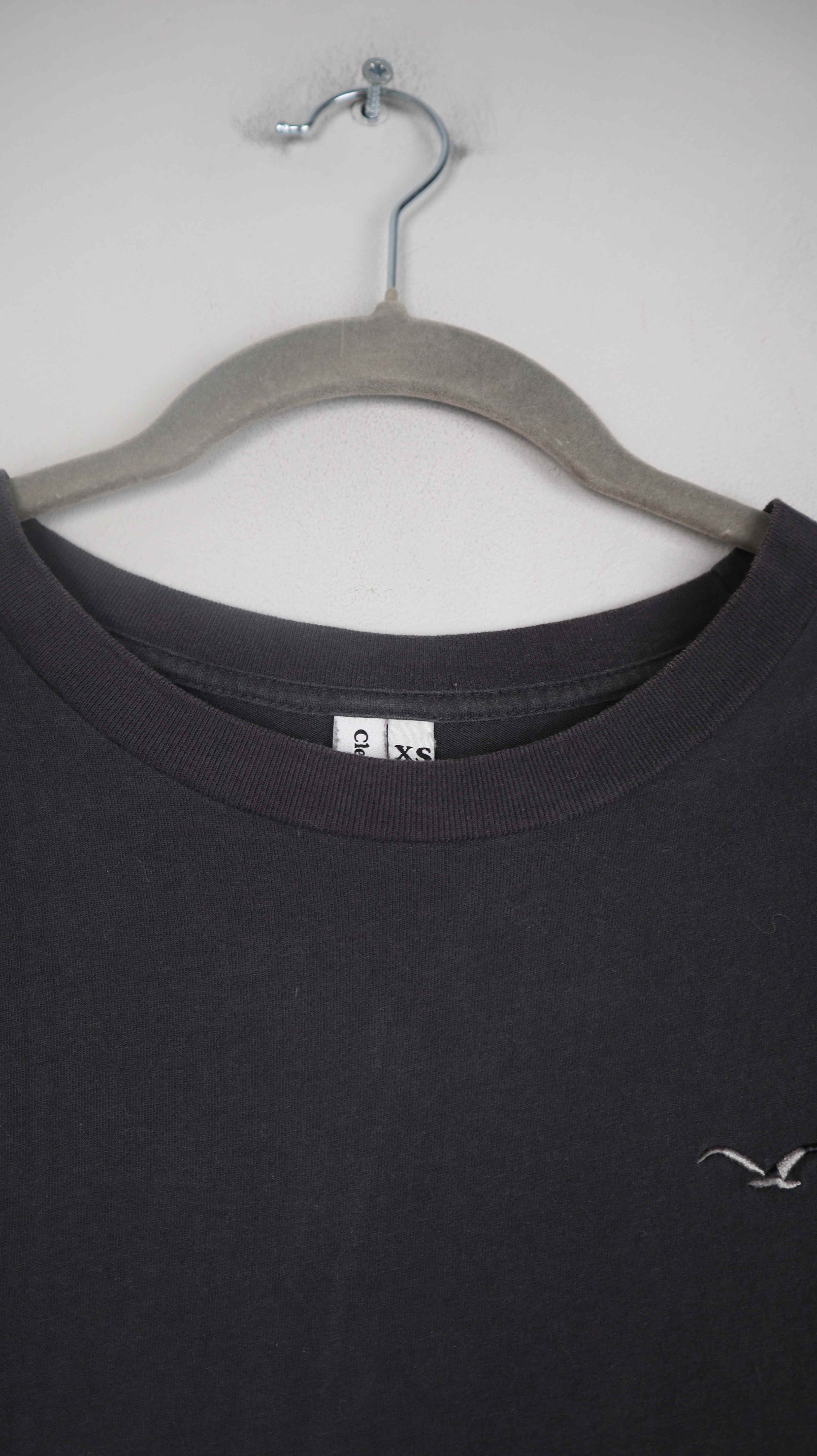 Cleptomanicx Kleid Grau XS Midi Midikleid Stoffkleid Shirtkleid T-Shirt