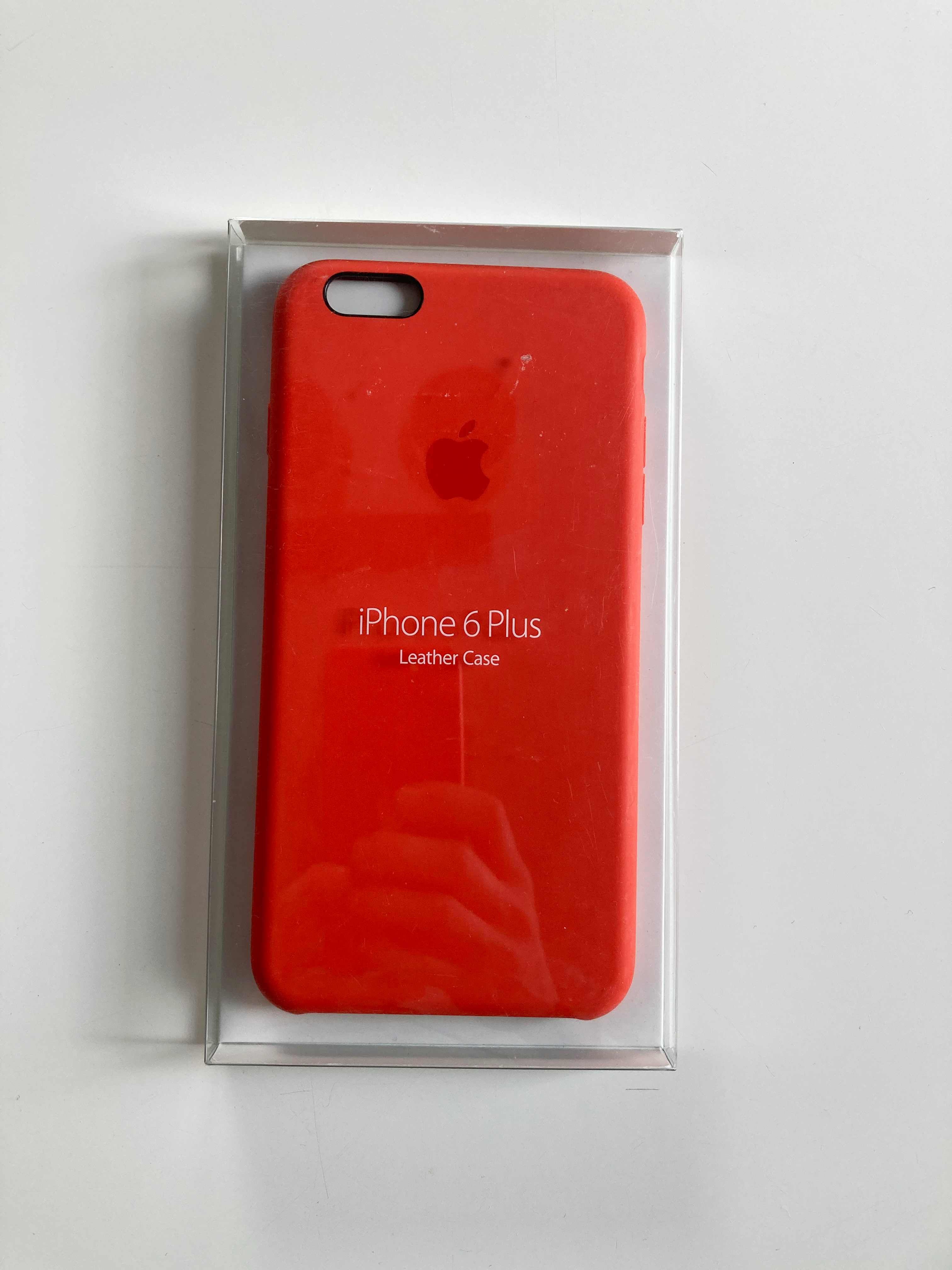 Iphone 6S Plus Hülle Handyhülle Apple Lederhülle Orange