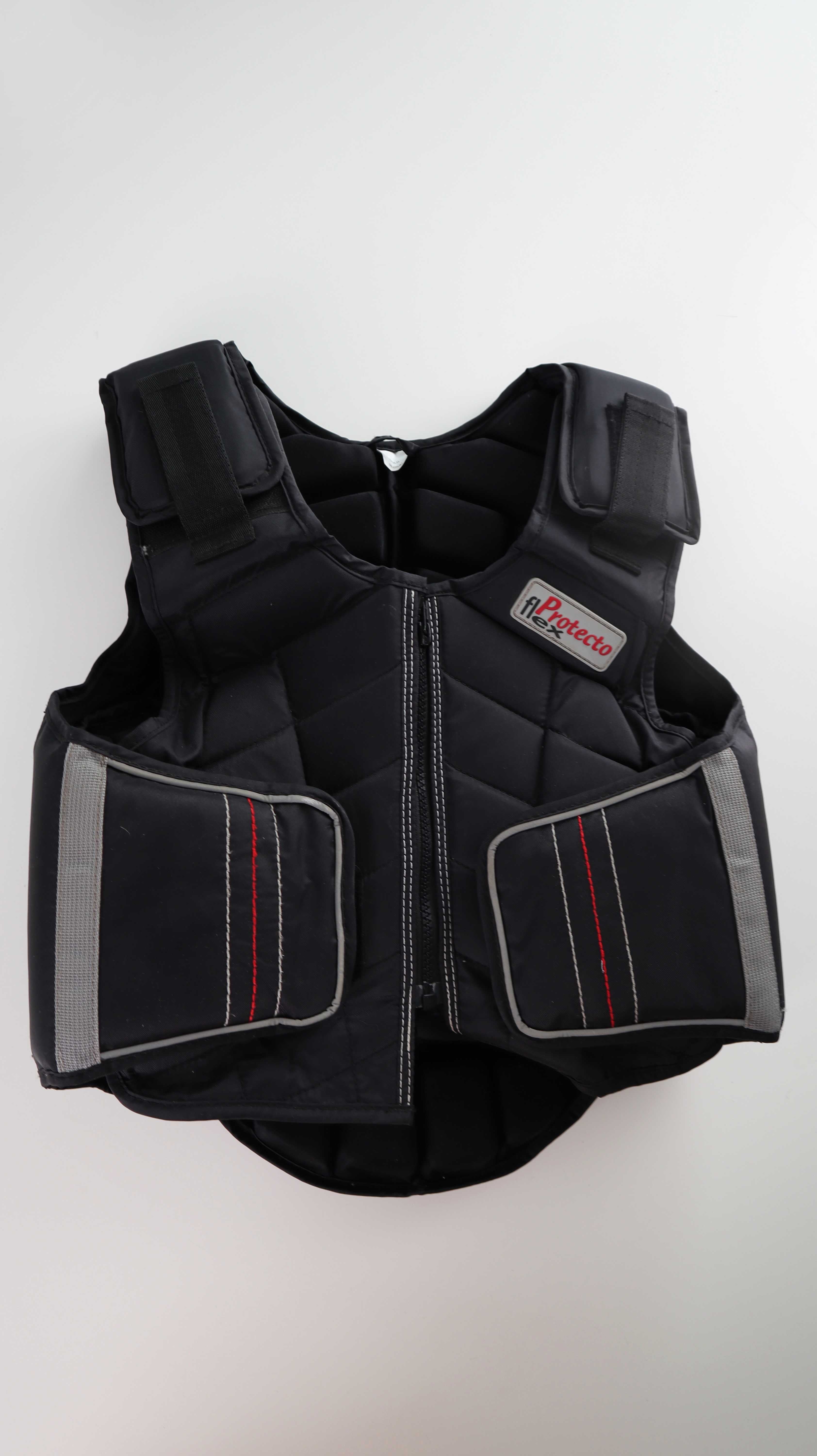 Reiterweste Kinder Sicherheitsweste Flex Protecto M Schwarz