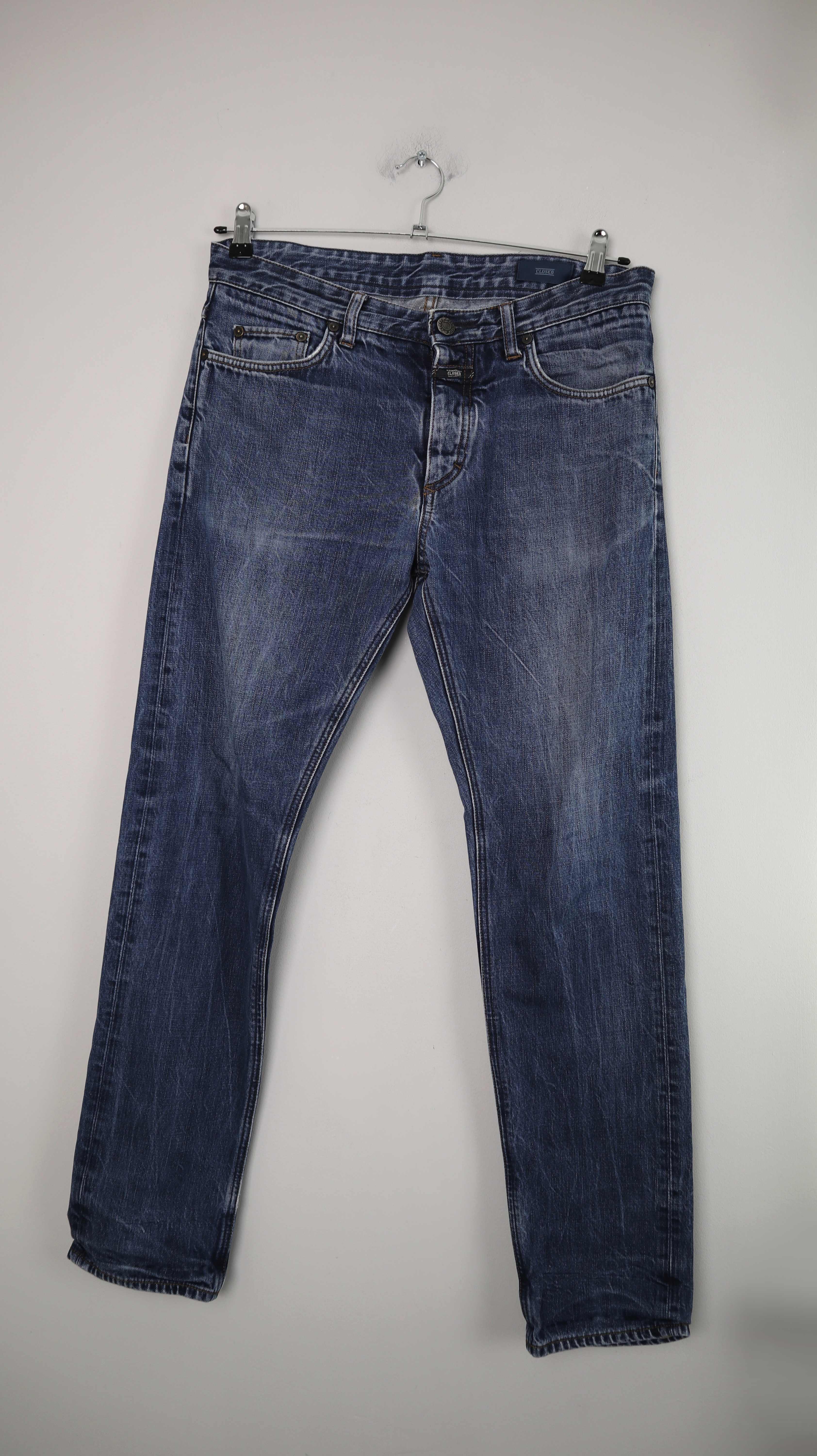 Closed Jeans Blau denim Classic 30 mid waist dunkelblau washed