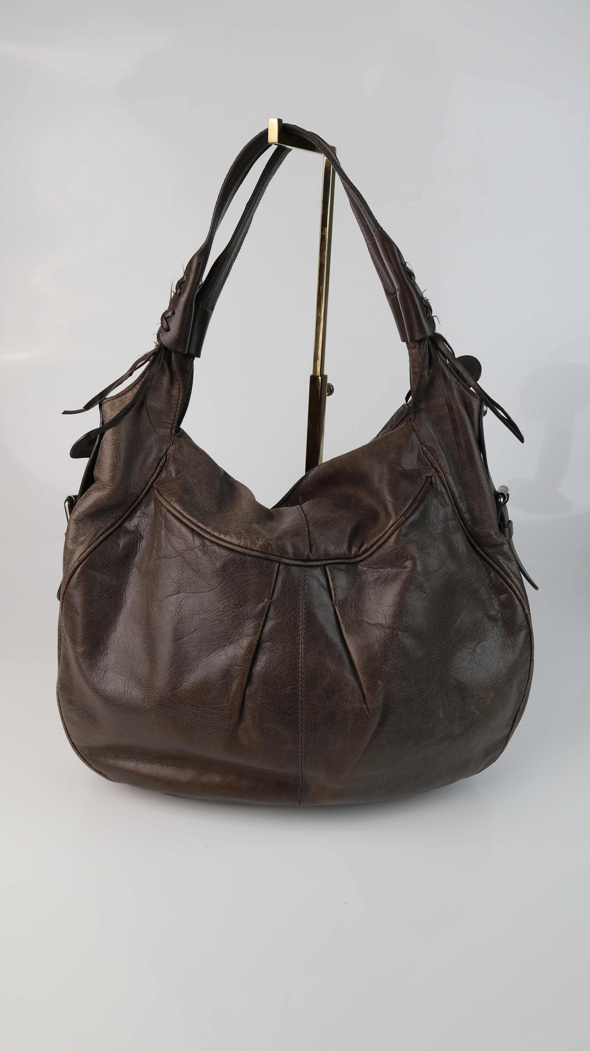 Francesco Biasia Tasche Braun Ledertasche Schultertasche Shopper