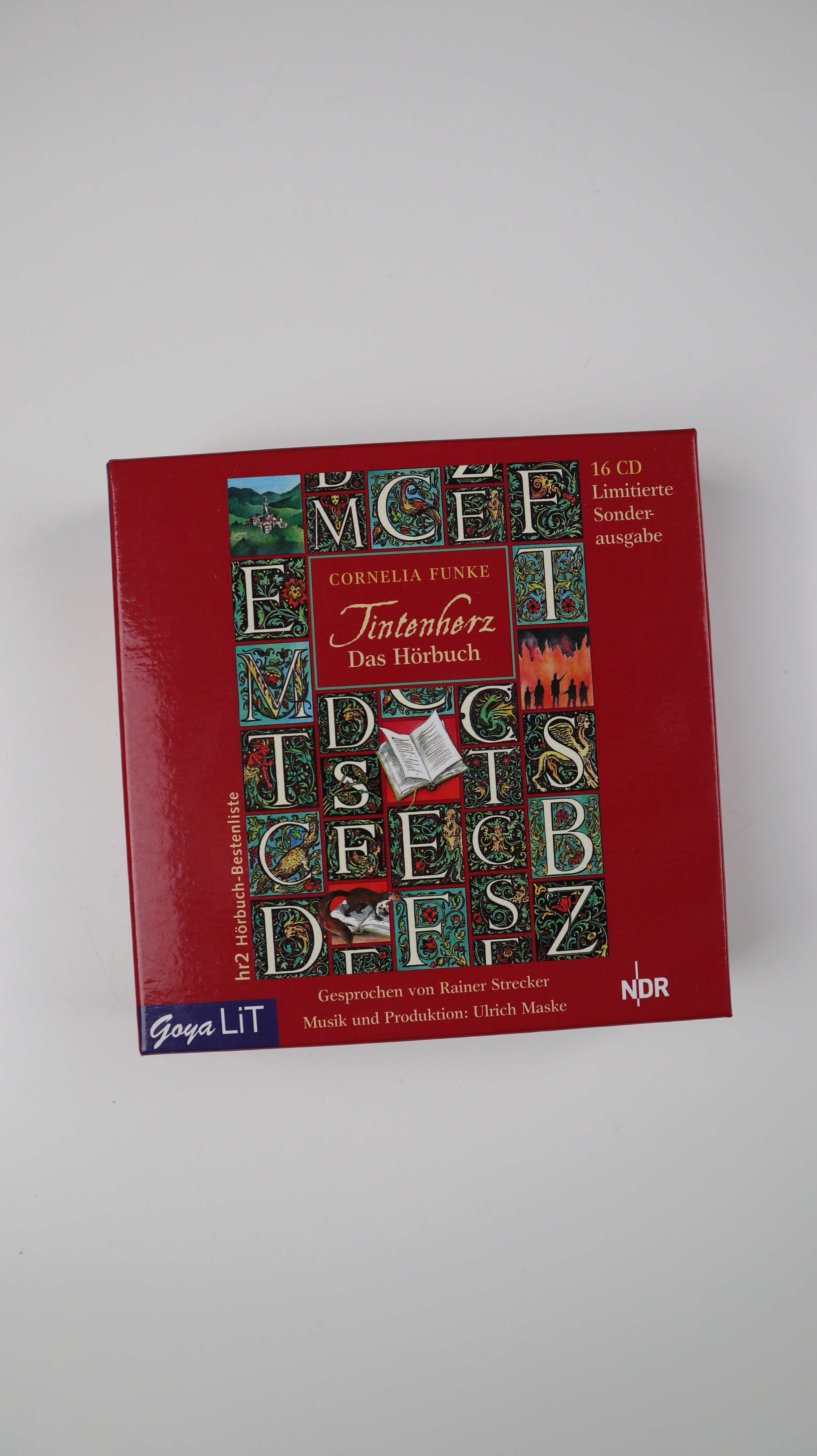 Tintenherz Limitierte Sonderausgabe 16 CDs Hörbuch Hörspiel Cornelia Funke