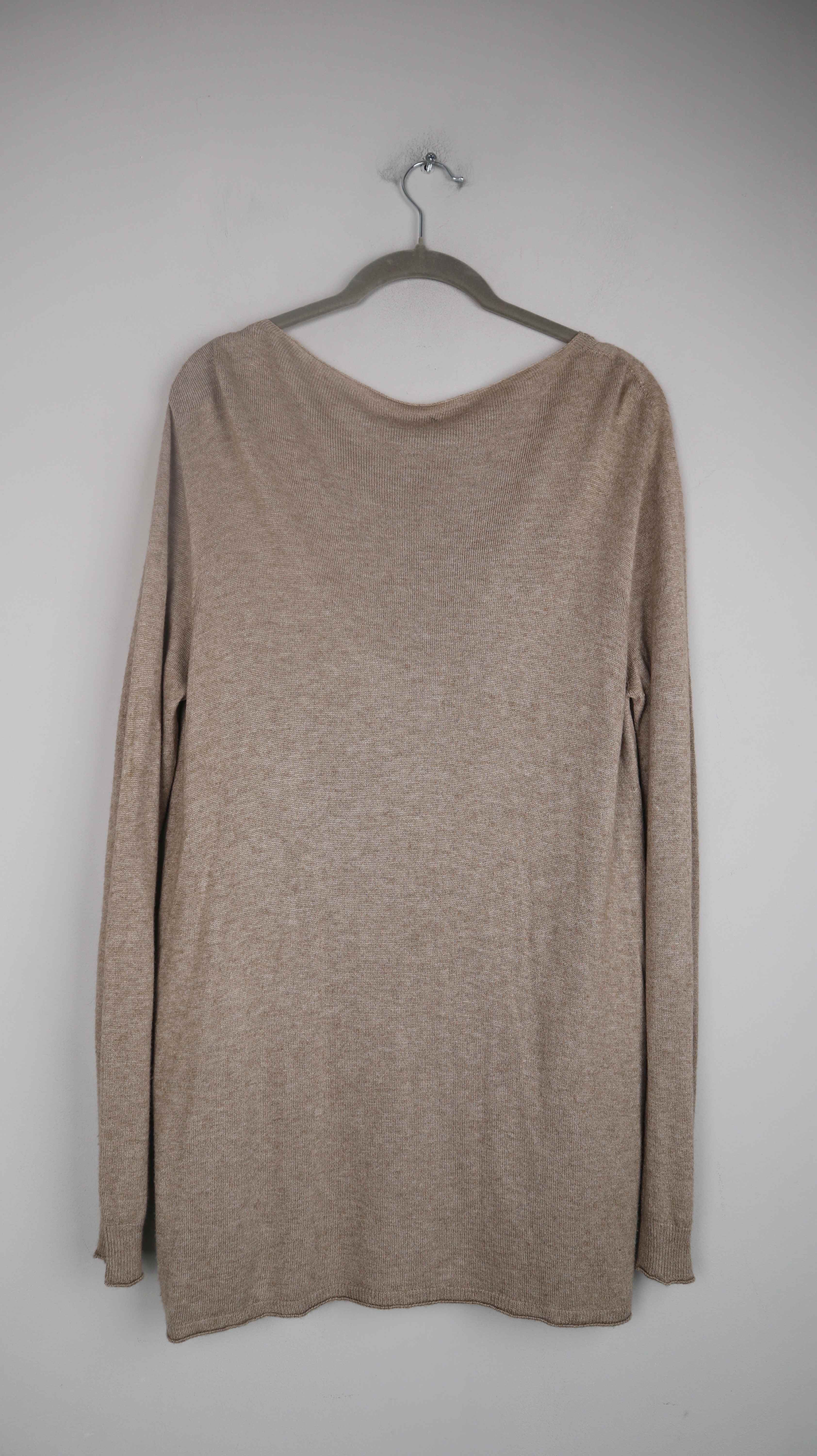 Malvin Pullover braun Longsleeve Shirt 40 L Beige Smiley