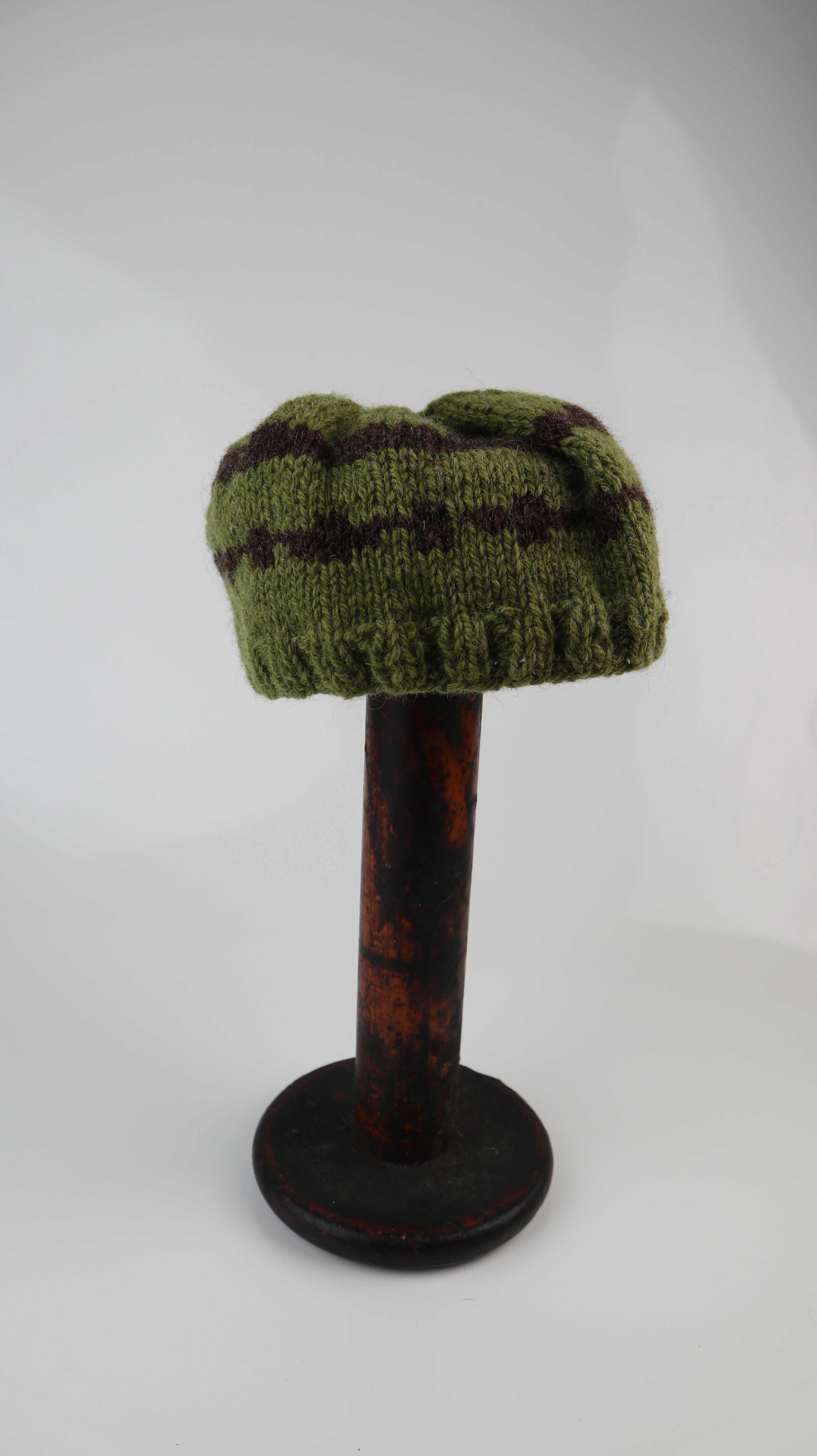Mütze Wollmütze Strickmütze grün Beanie unisex handmade