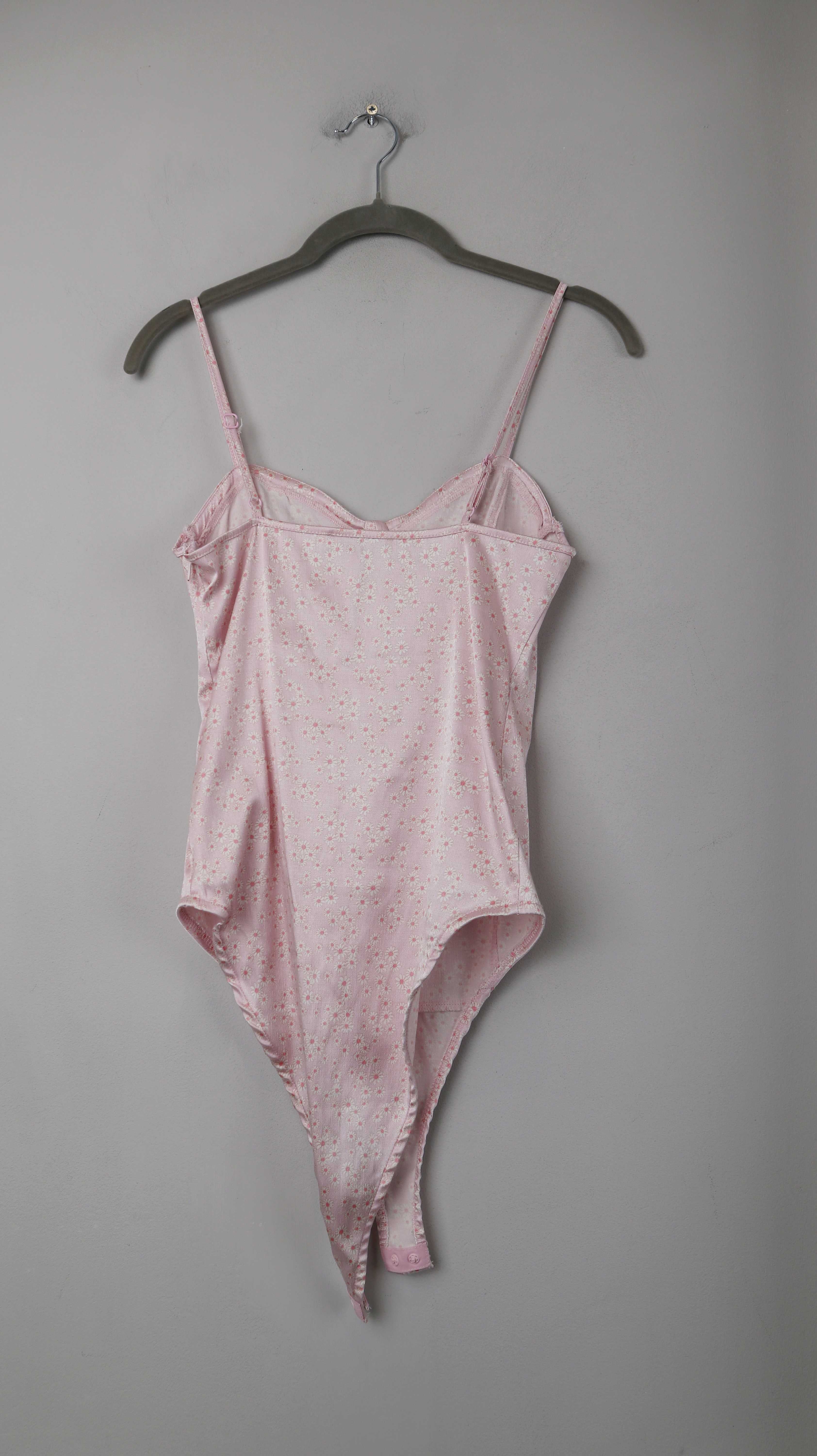 Zara Body Rosa 40 L slim Oberteil Underwear Blumen Pink