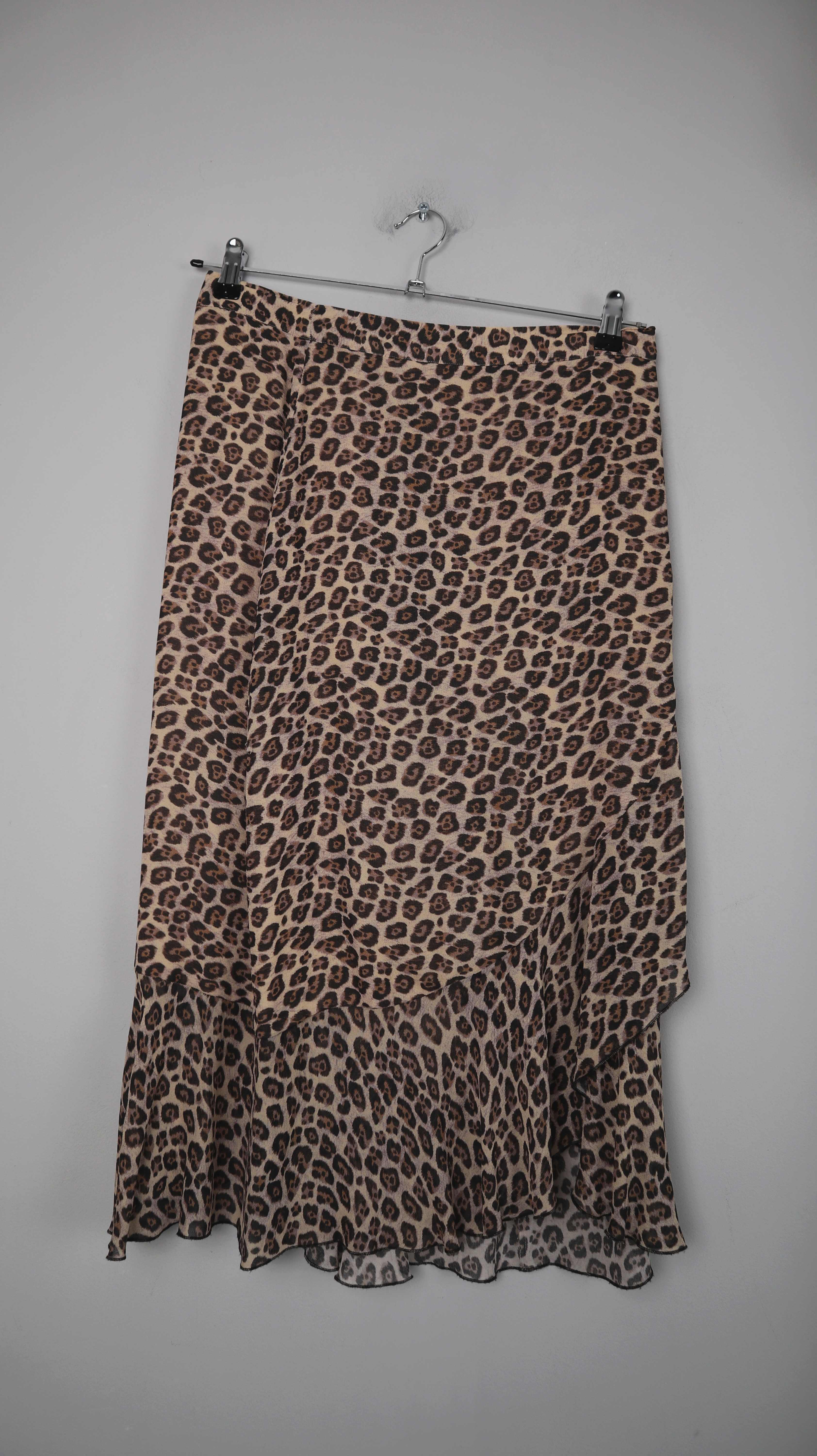 Bloom Rock Braun Midi Midirock Leo Animalprint 40 L Braun Beige