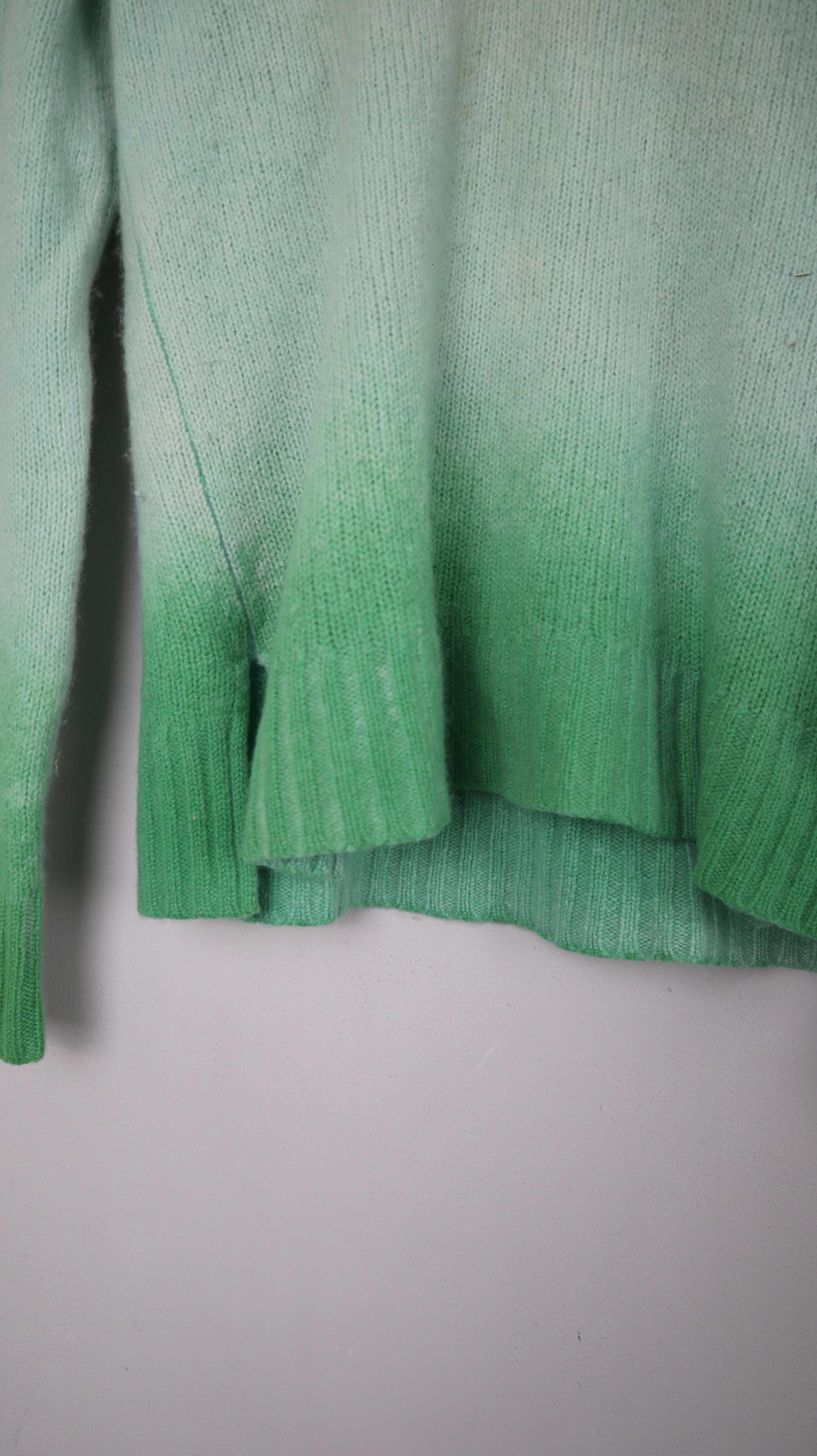 Princess Pullover grün Cashmere 34 XS eingelaufen Strickpullover Wollpullover