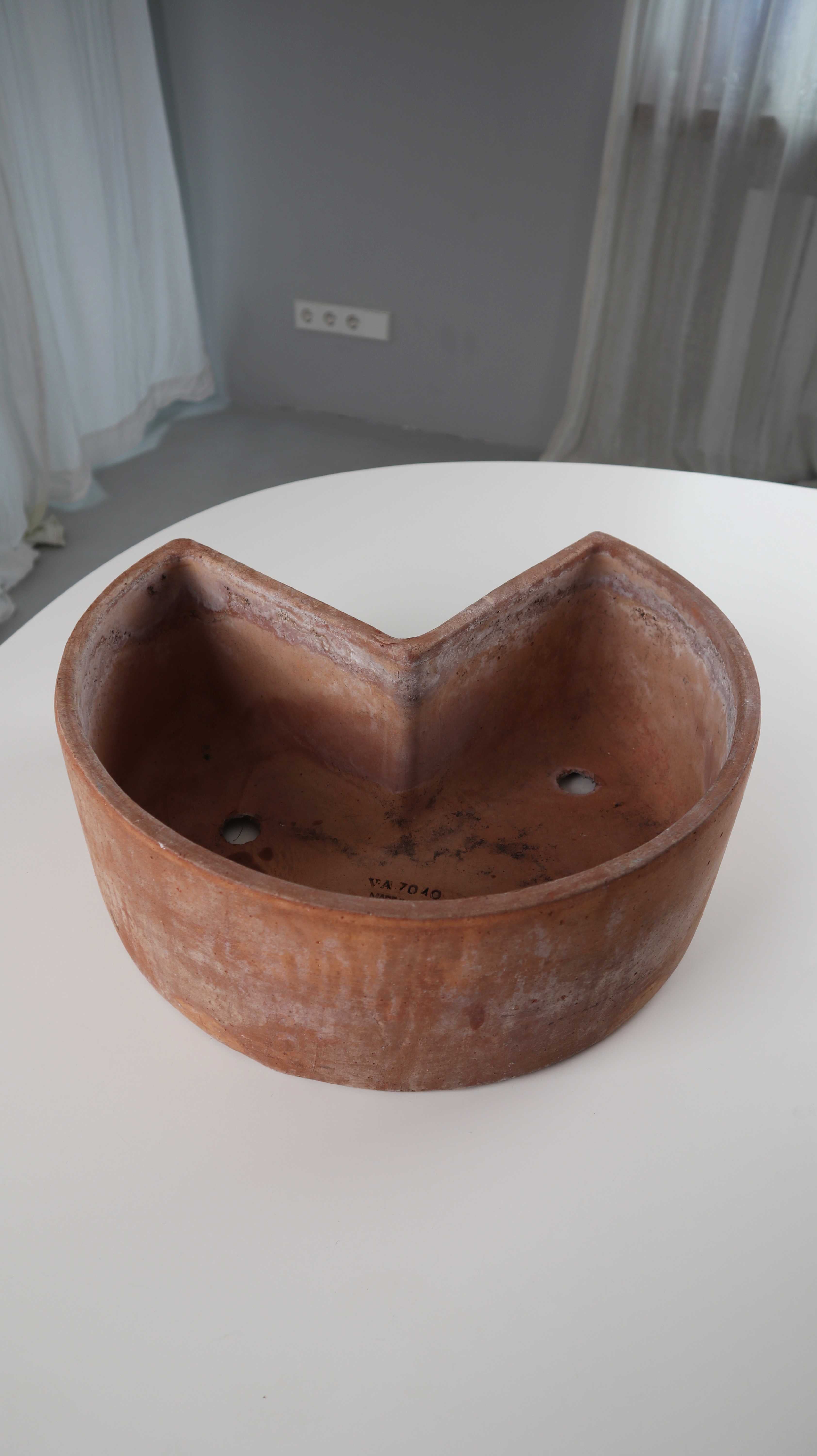 Blumentopf Blumenkasten Made in Italy Terrakotta Ecke Eckkasten Stein