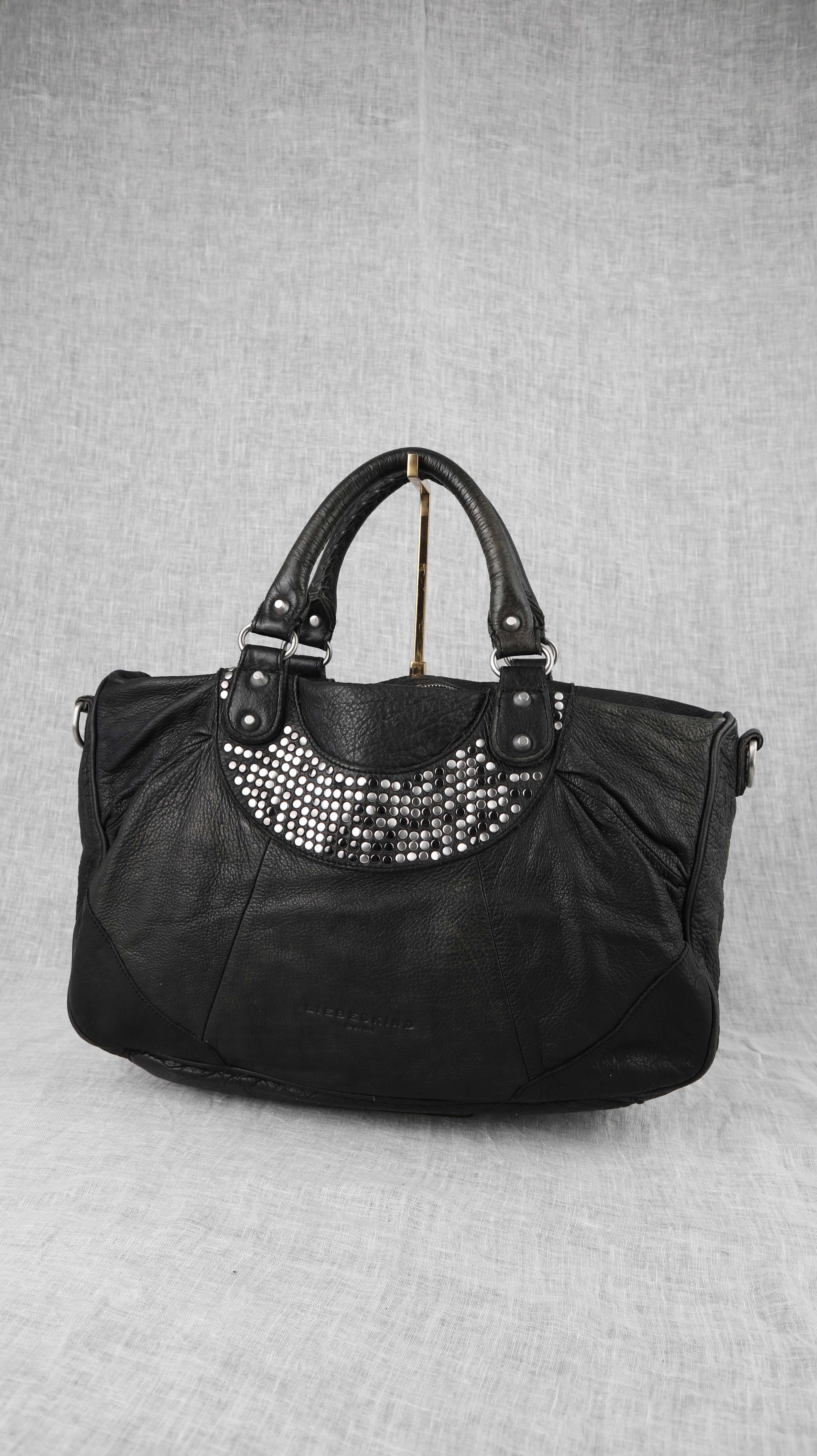 Liebeskind Tasche Ledertasche Shopper Handtasche Metallic