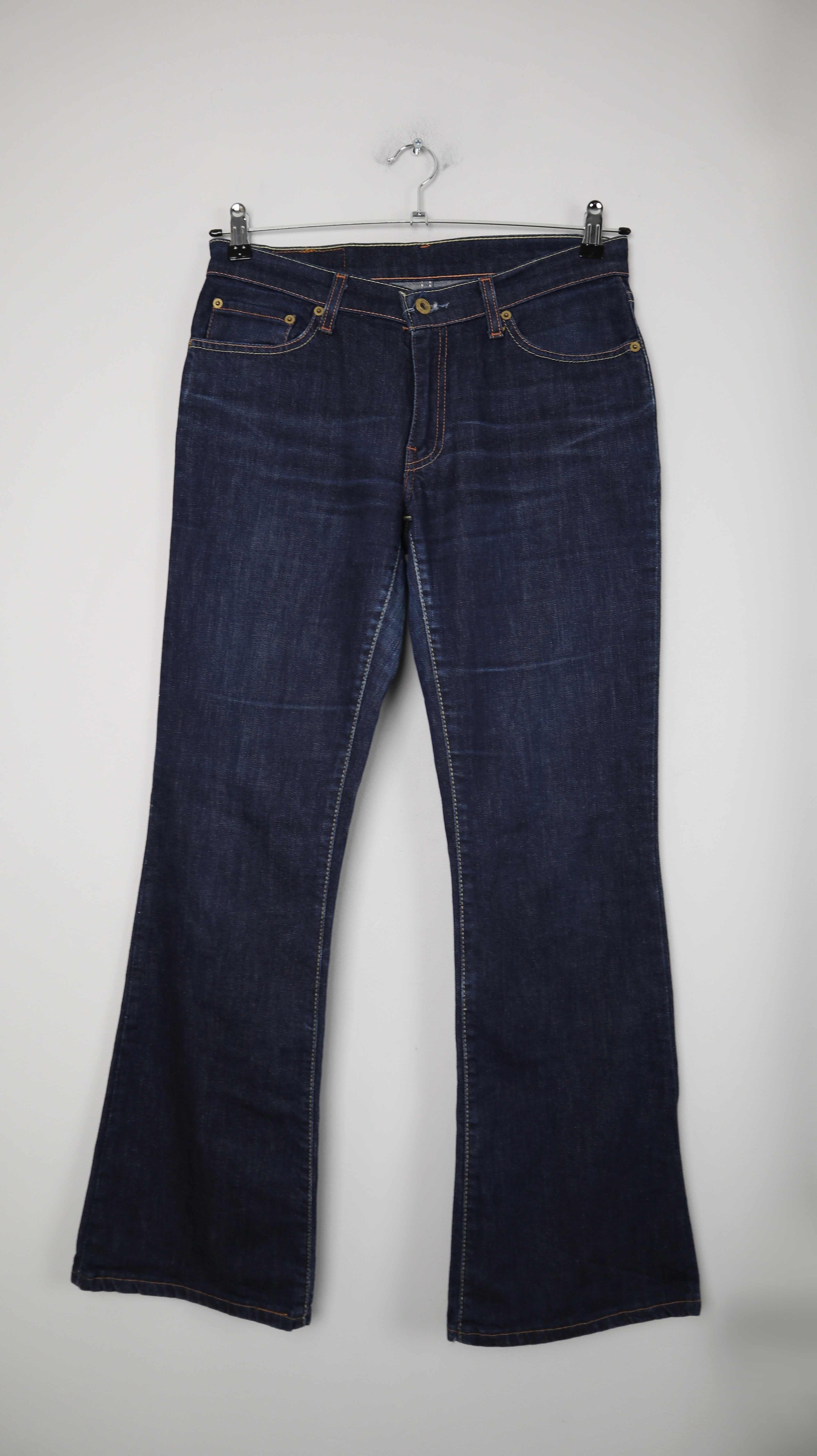 Levis Jeans Hose denim 529 W31 L32 blau dunkelblau flared 40 L