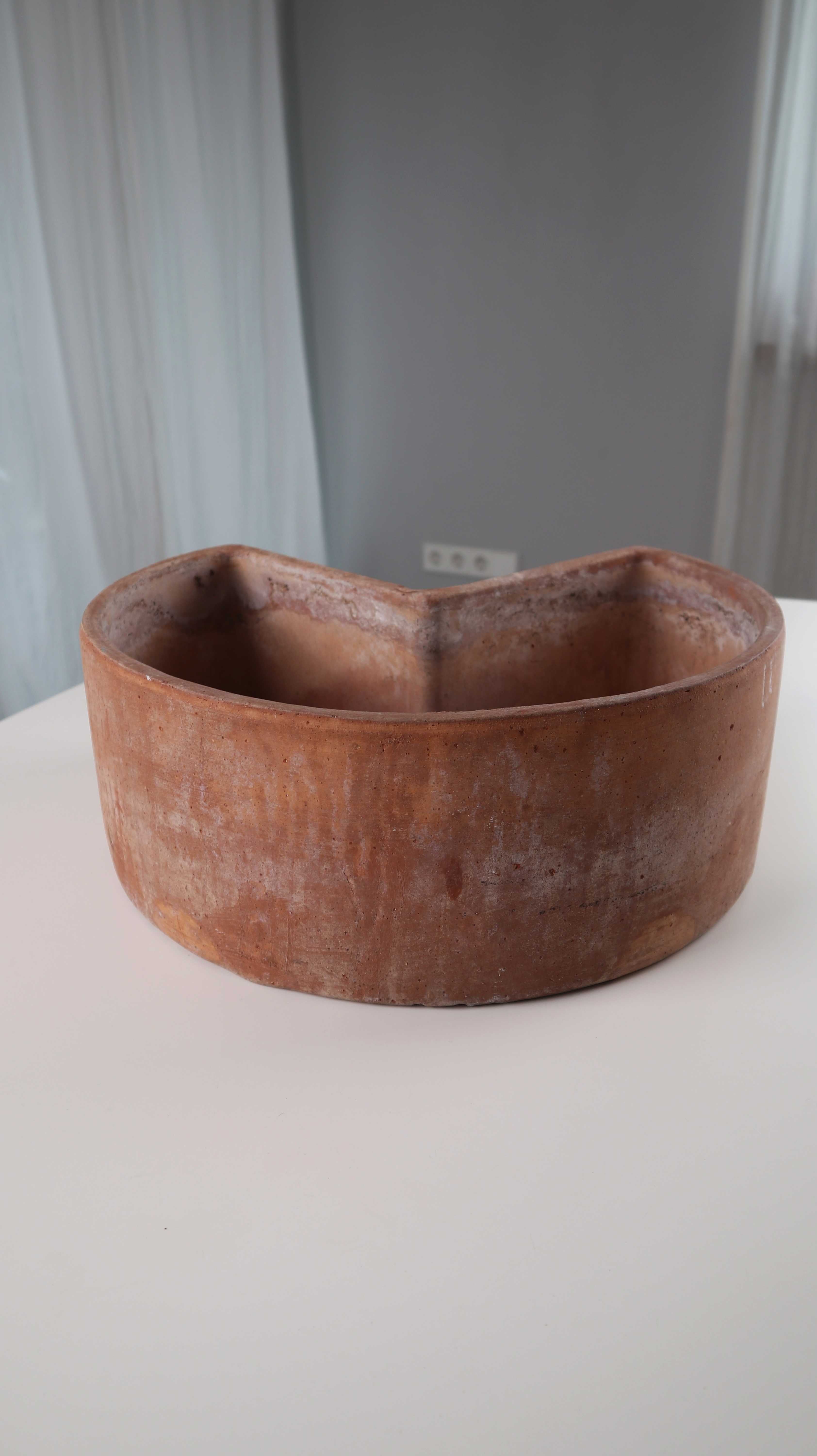 Blumentopf Blumenkasten Made in Italy Terrakotta Ecke Eckkasten Stein