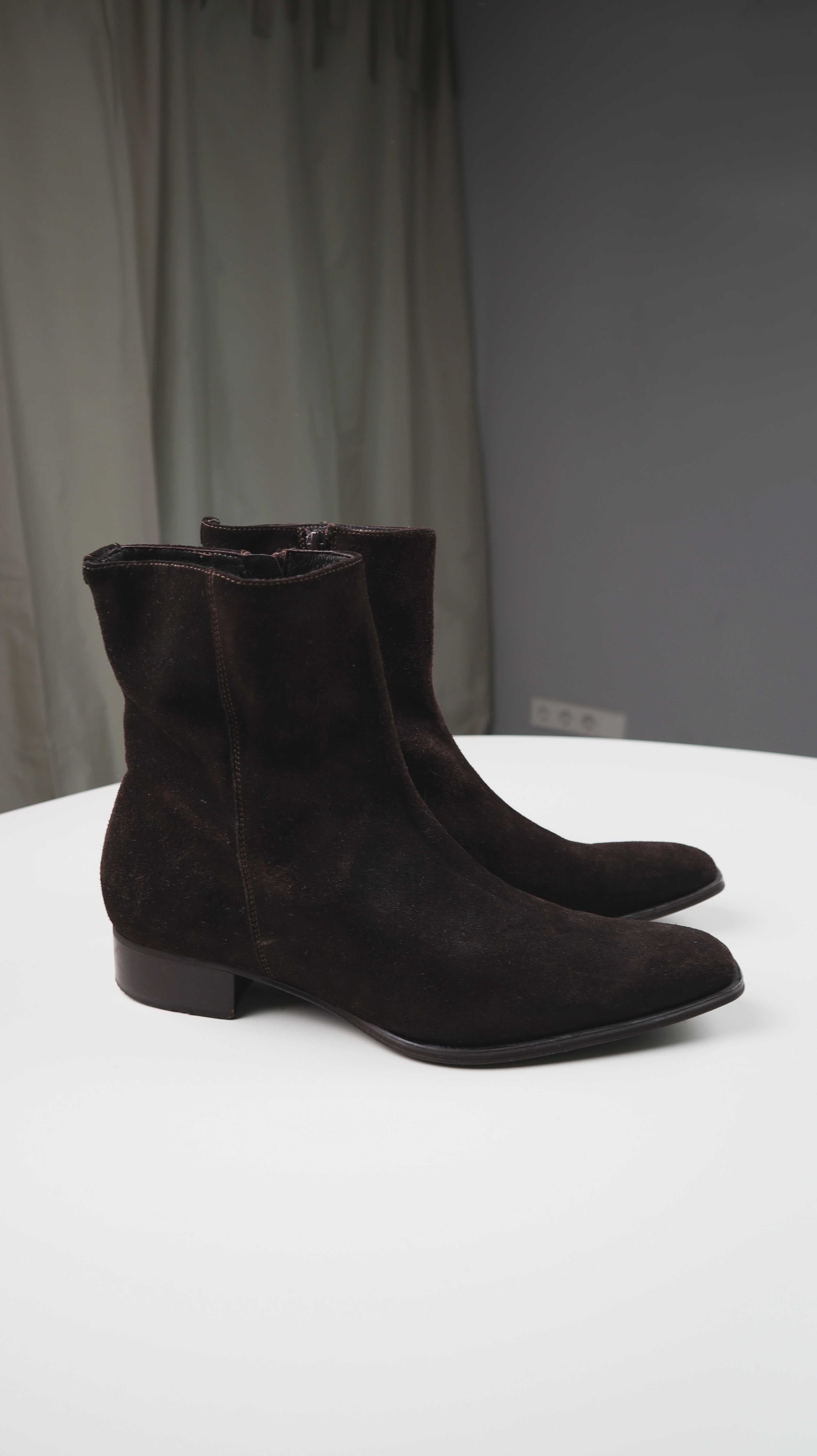 Vera Gomma Stiefel 42 Braun Stiefeletten Wildleder Boots