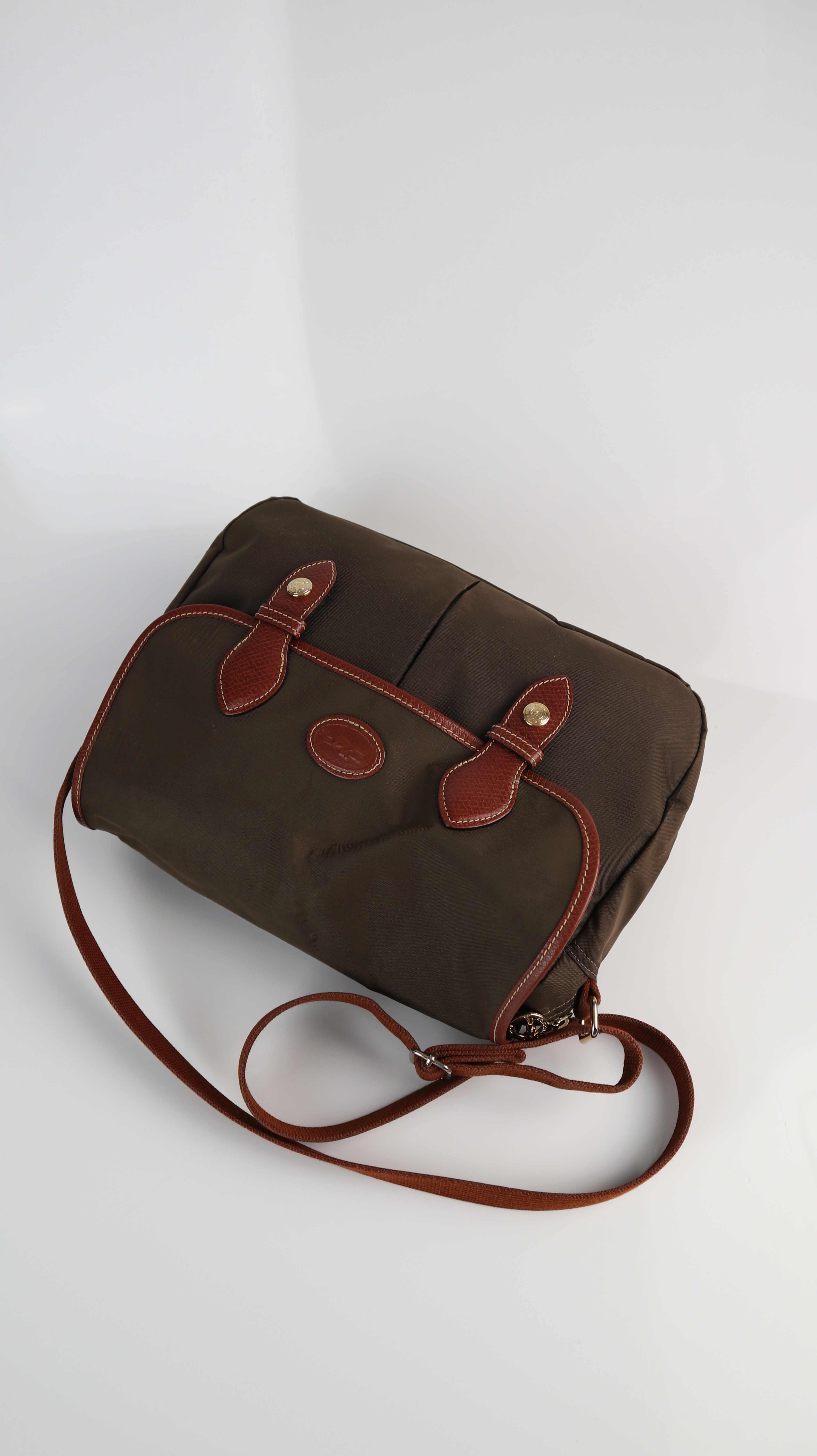 Longchamp Tasche Umhängetasche braun Crossbody