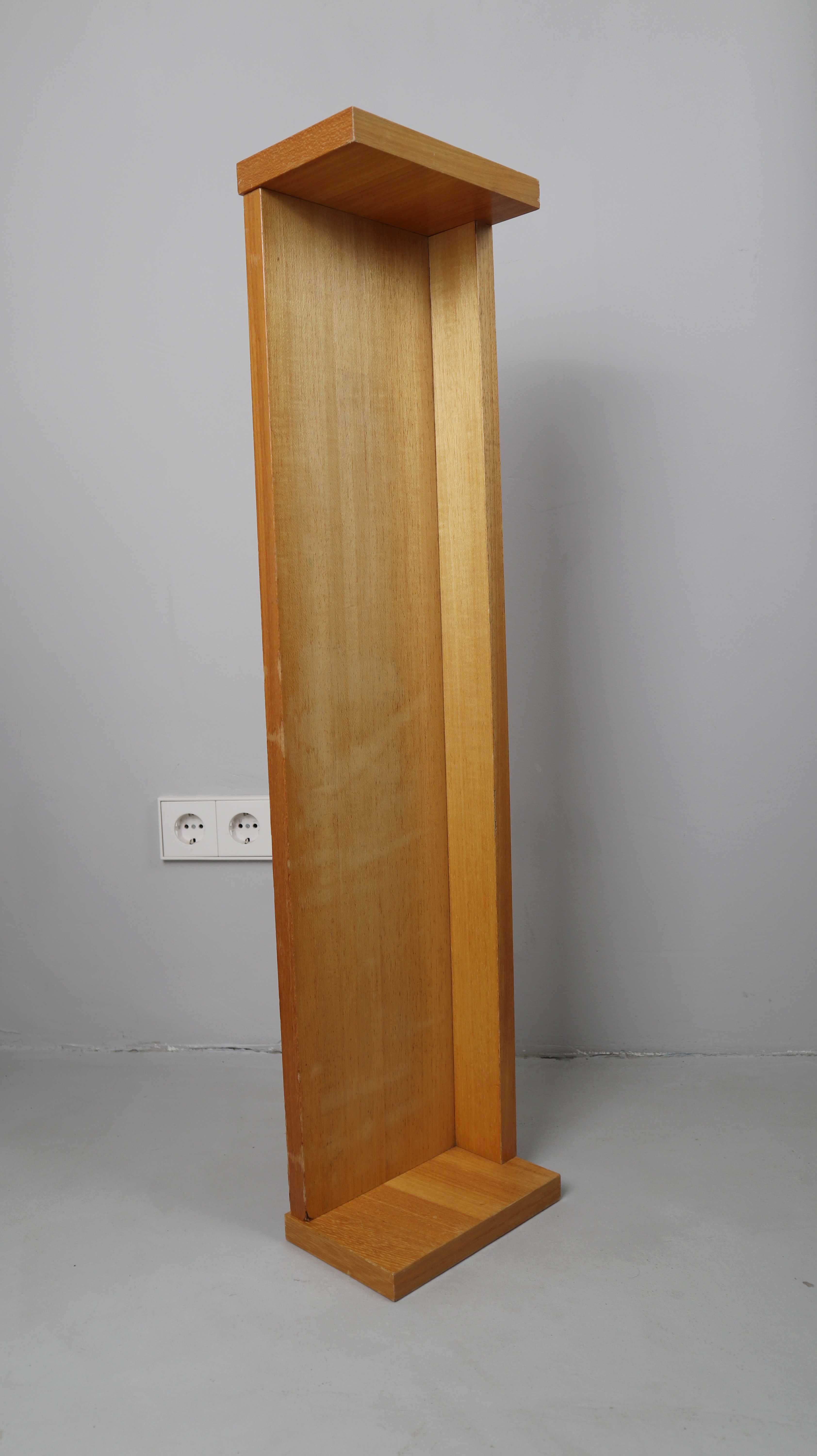 Retro mid century Regal Wandregal braun Holzregal Hellbraun