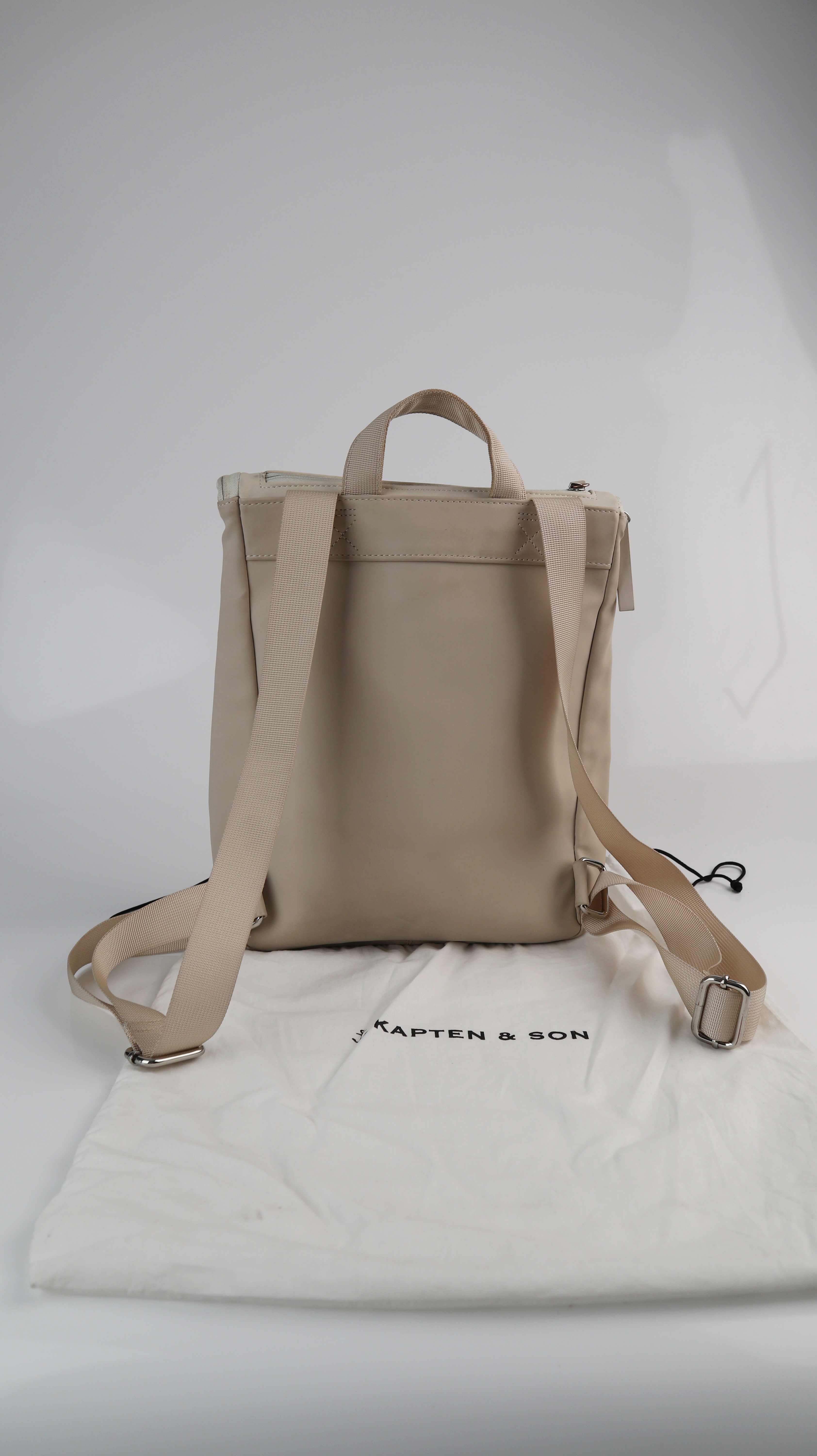 Kapten & Son Vallen Rucksack Sandstone Beige Creme Tagesrucksack
