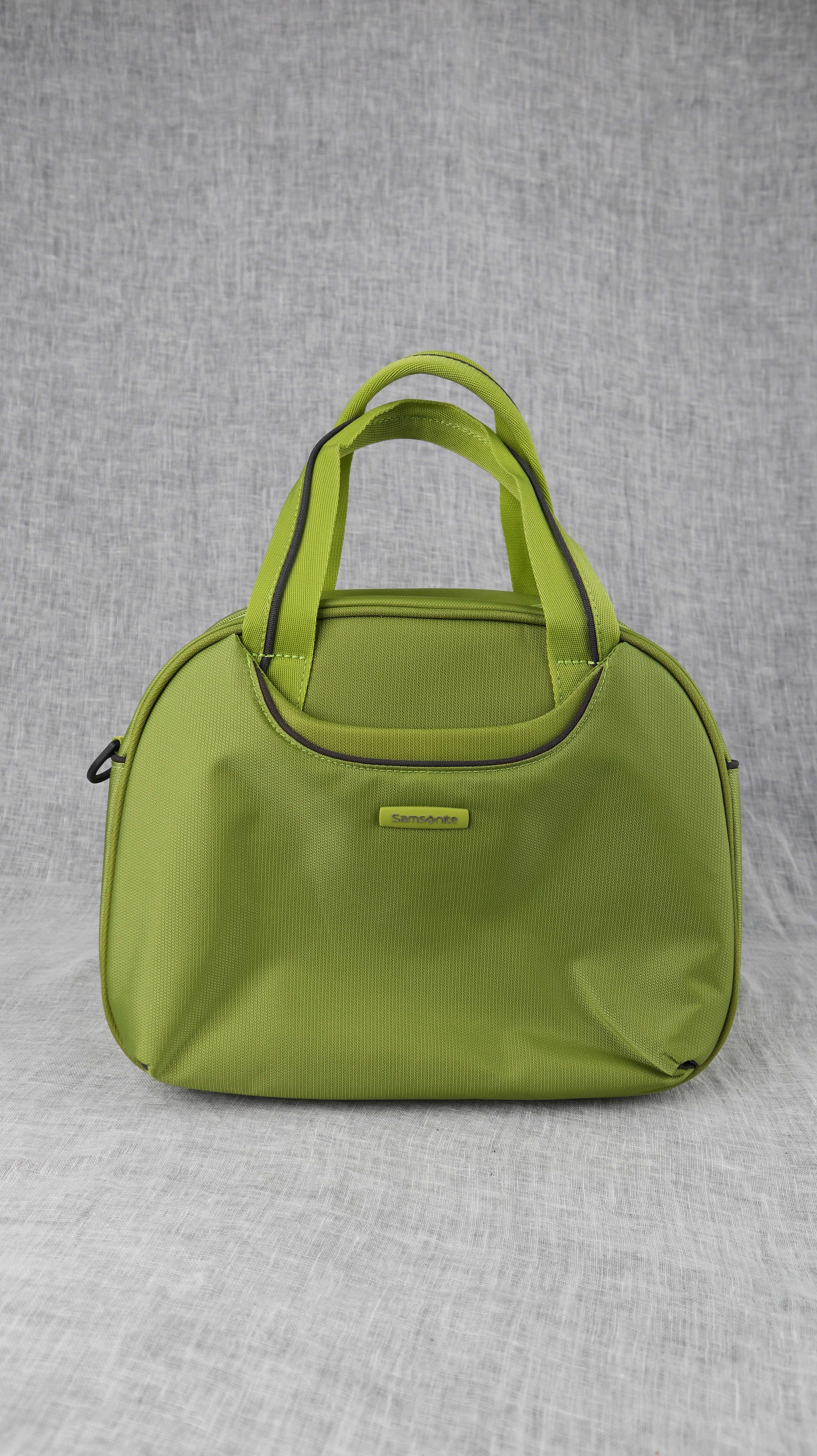 Samsonite Beautybag Kosmetiktasche neu grün Reisetasche