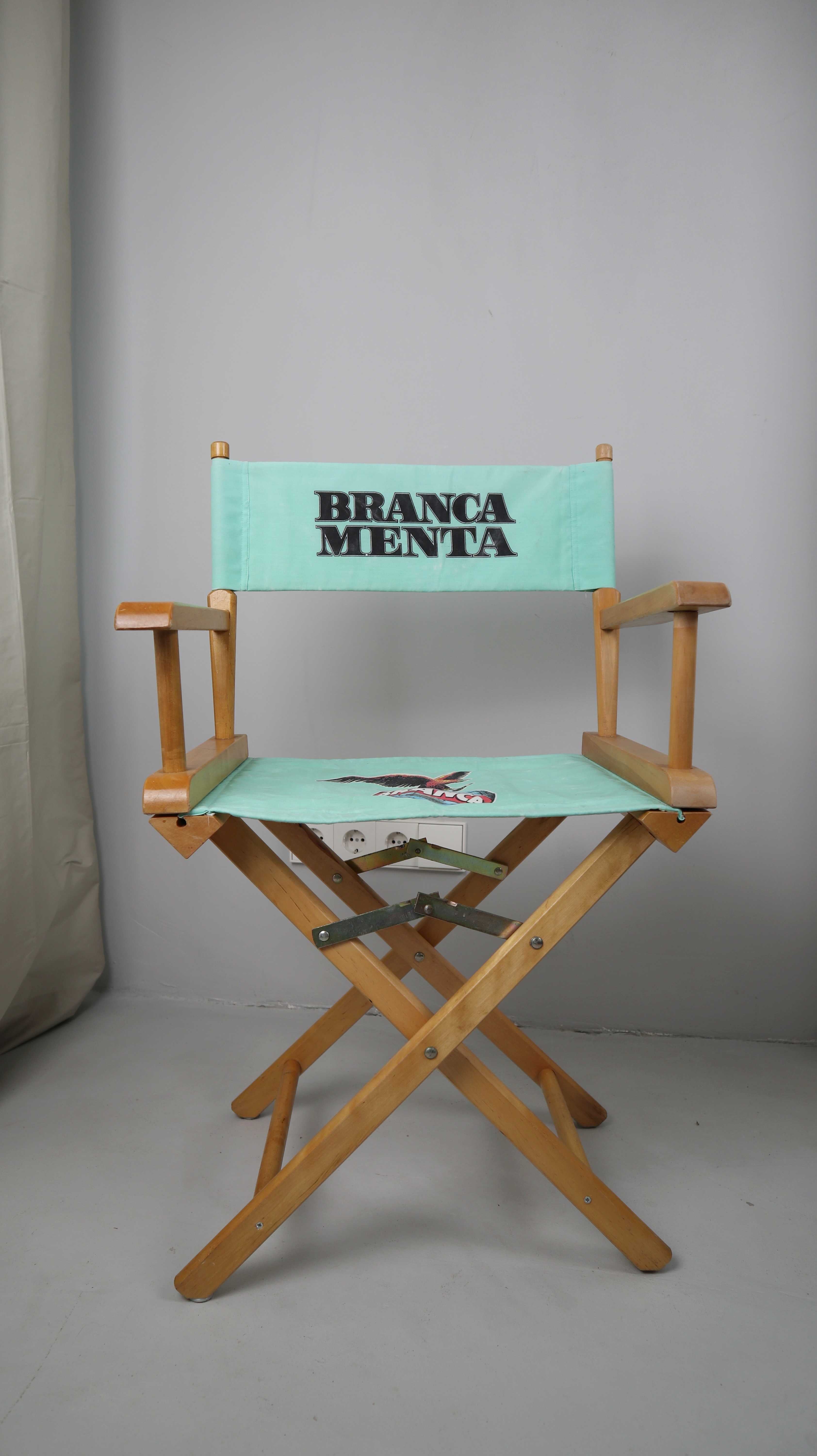 Branca Menta Regiestuhl Klappstuhl Adler Türkis true Vintage Stuhl Outdoorstuhl