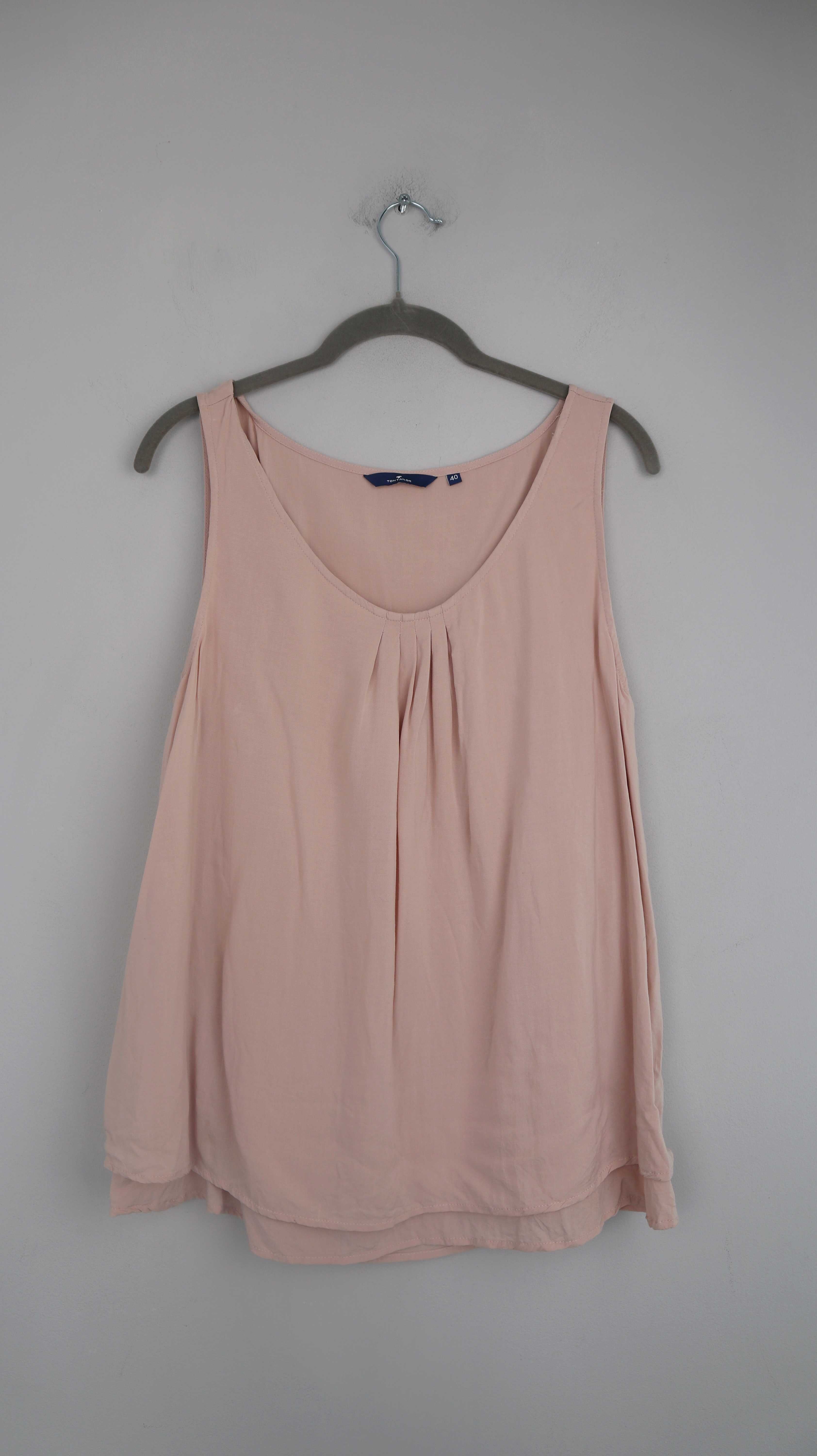 Tom Tailor Top Rosa 40 L Pastell Shirt Oberteil
