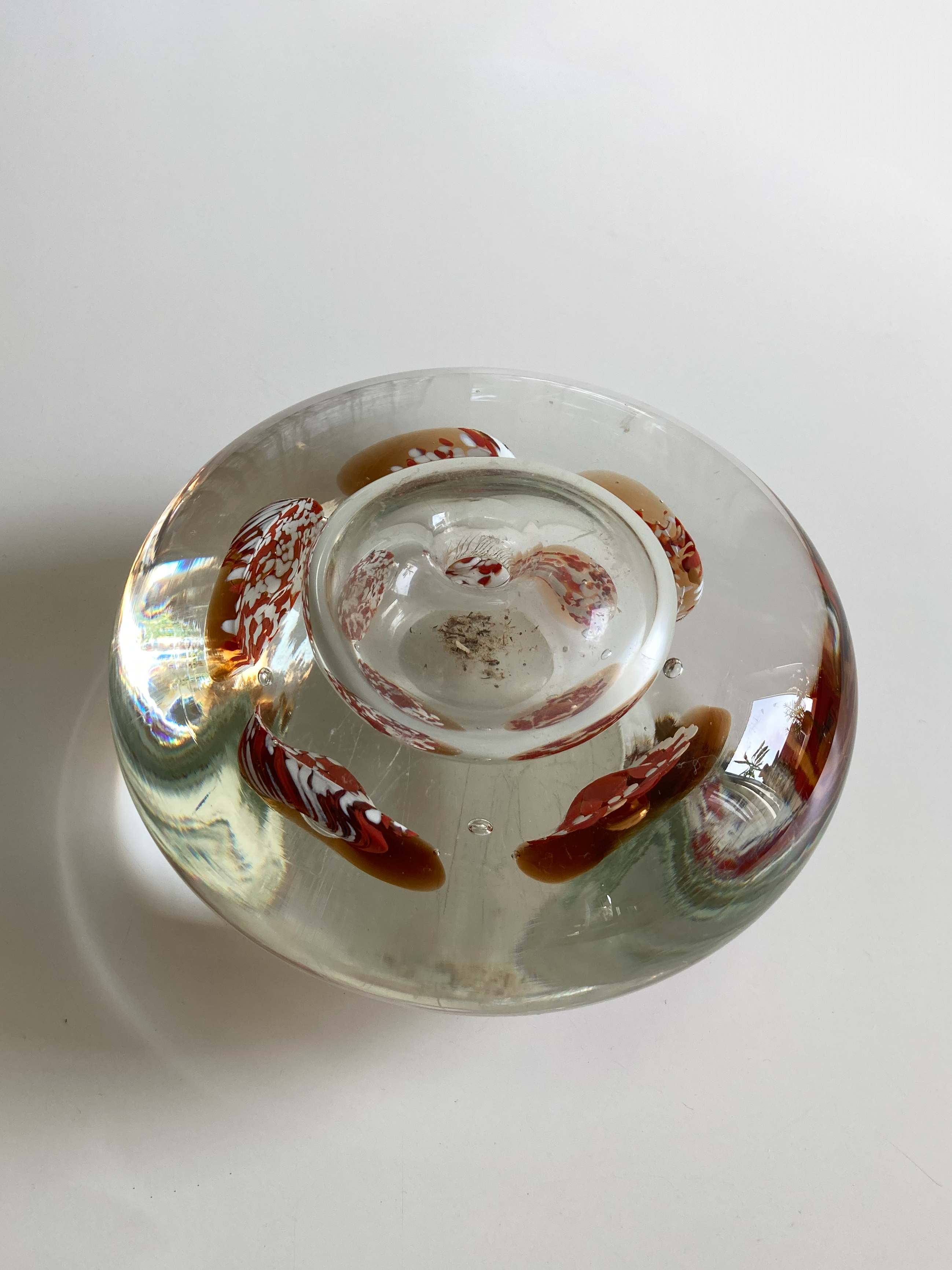 Briefbeschwerer Muranoglas Murano Glas Kerzenhalter Vase